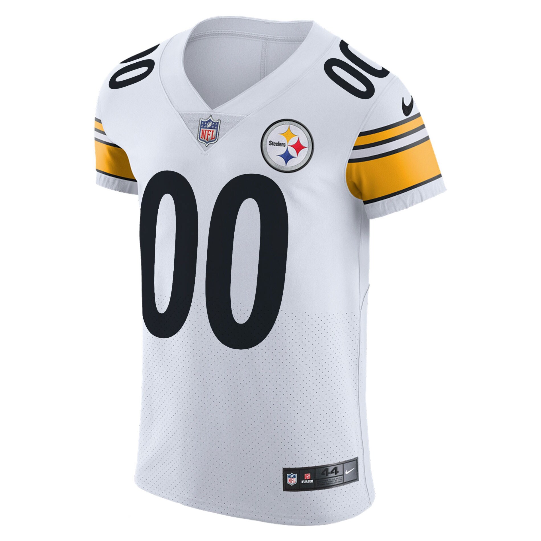 Pittsburgh SteelersVapor Untouchable Custom Elite Jersey - White