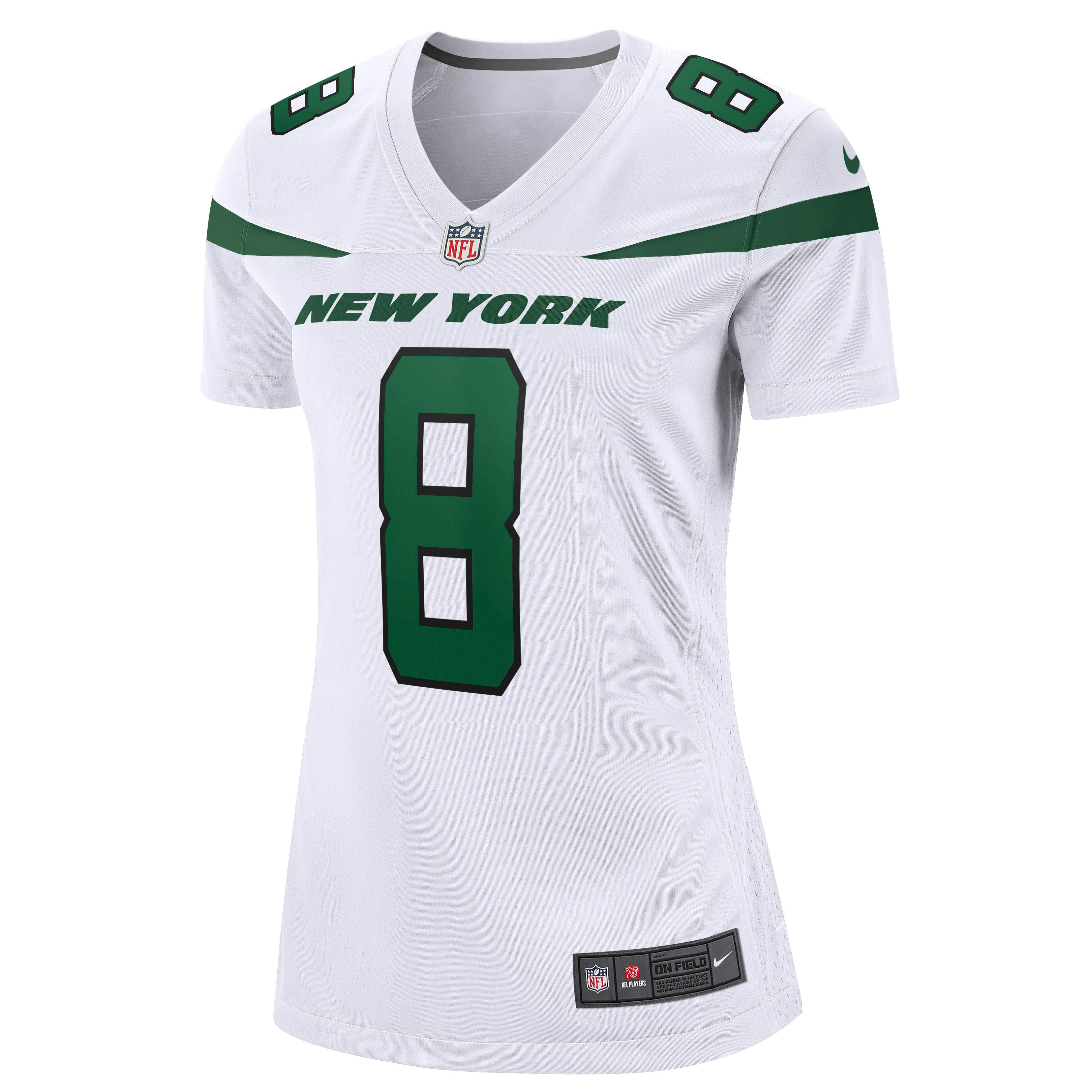 Elijah Moore New York Jets Women's Game Jersey - White