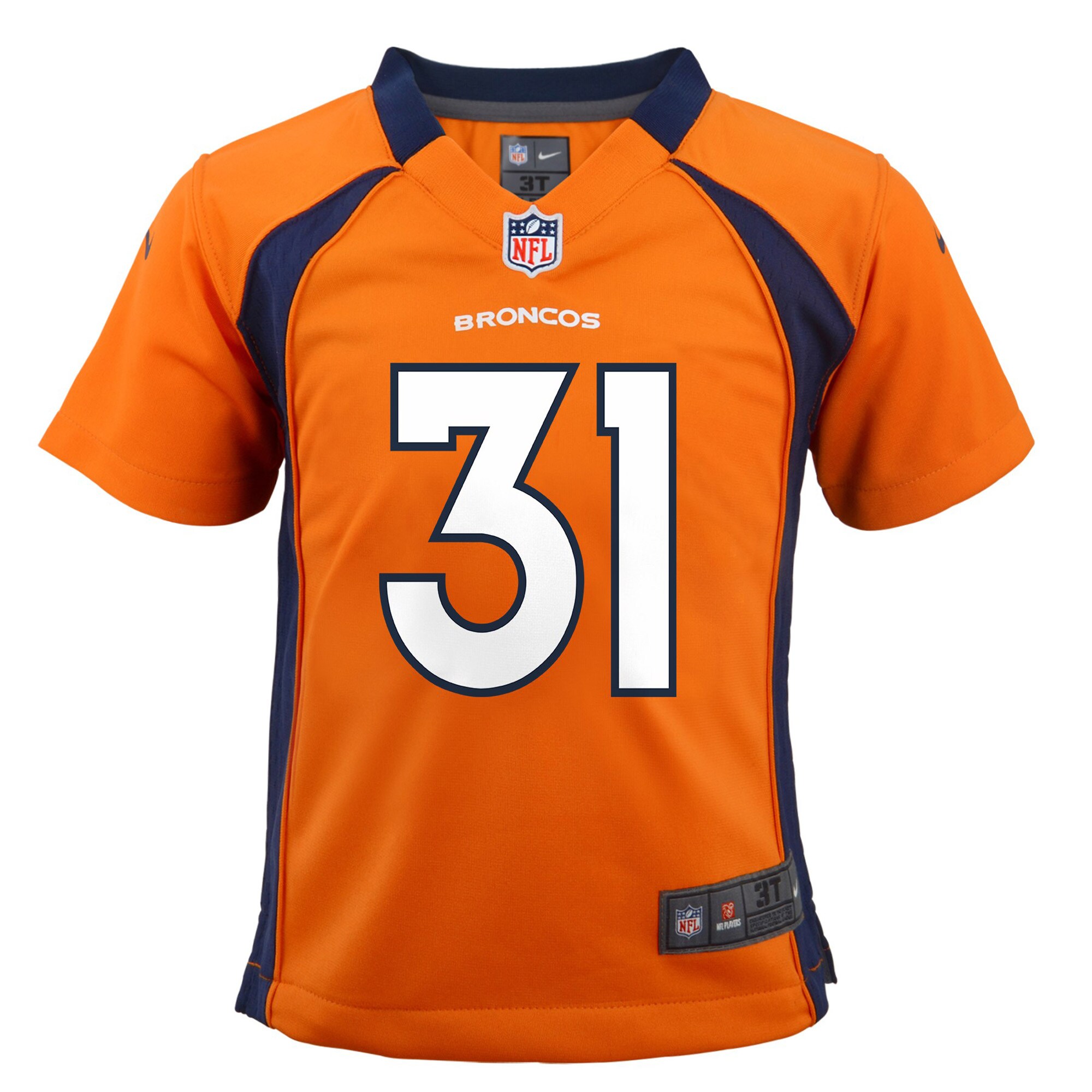 Justin Simmons Denver BroncosToddler Game Jersey - Orange