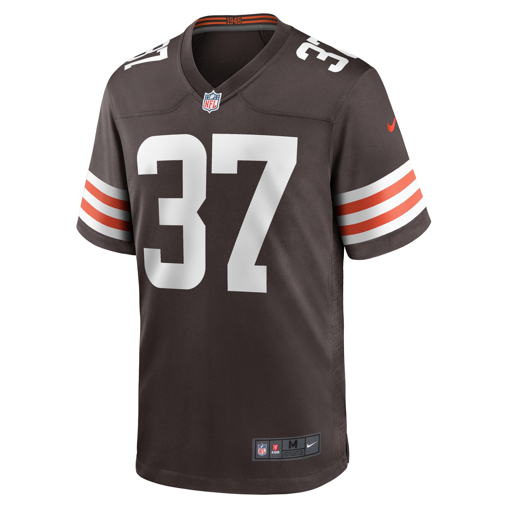 D'Anthony Bell Cleveland BrownsGame Player Jersey - Brown