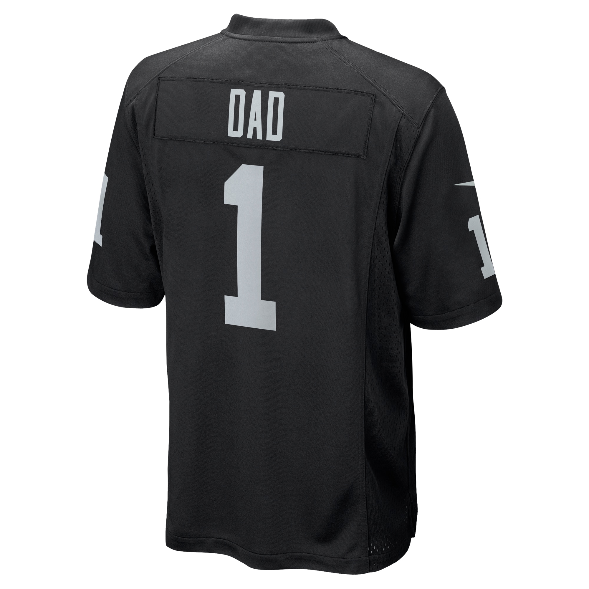 Number 1 Dad Las Vegas RaidersGame Jersey - Black