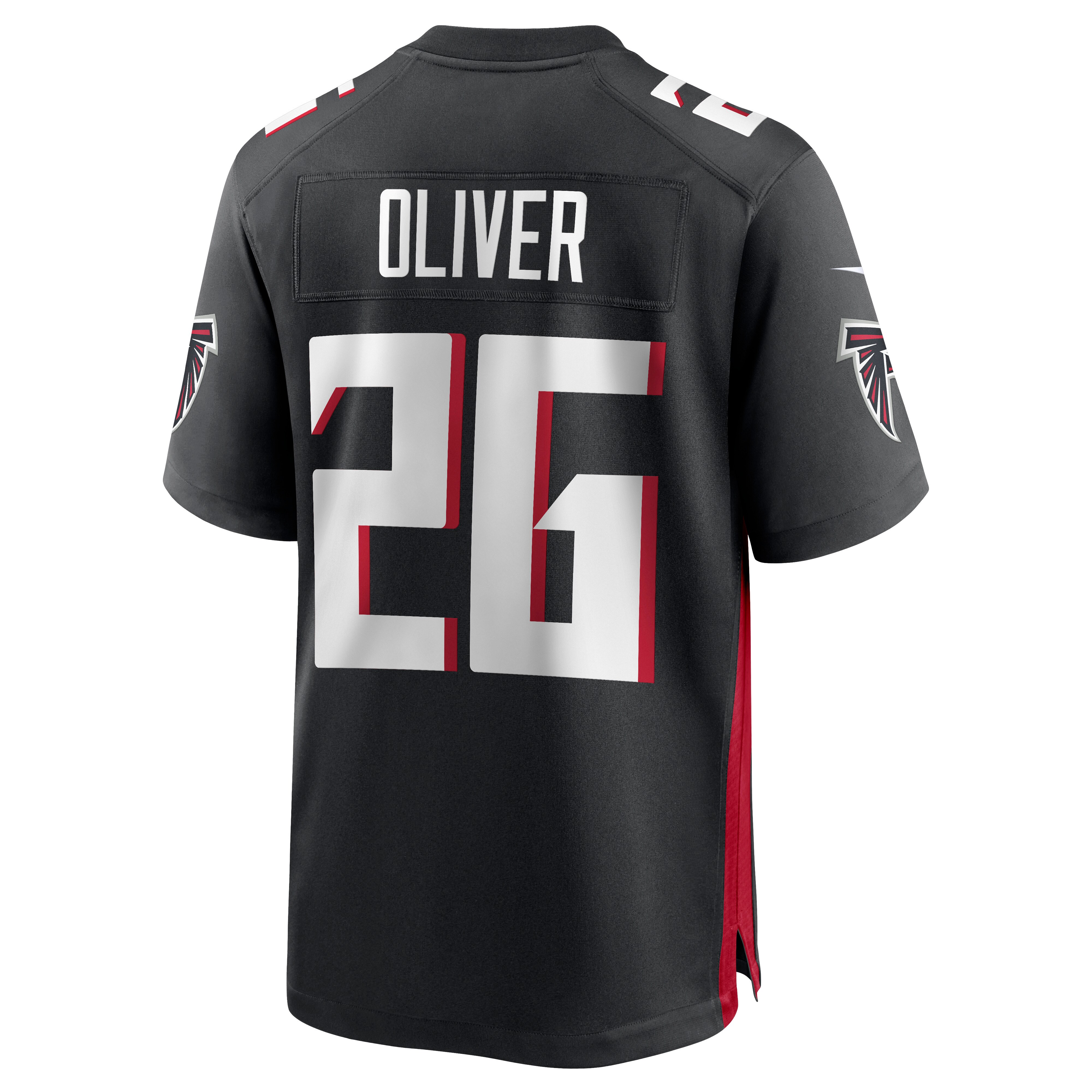 Isaiah Oliver Atlanta FalconsGame Jersey - Black