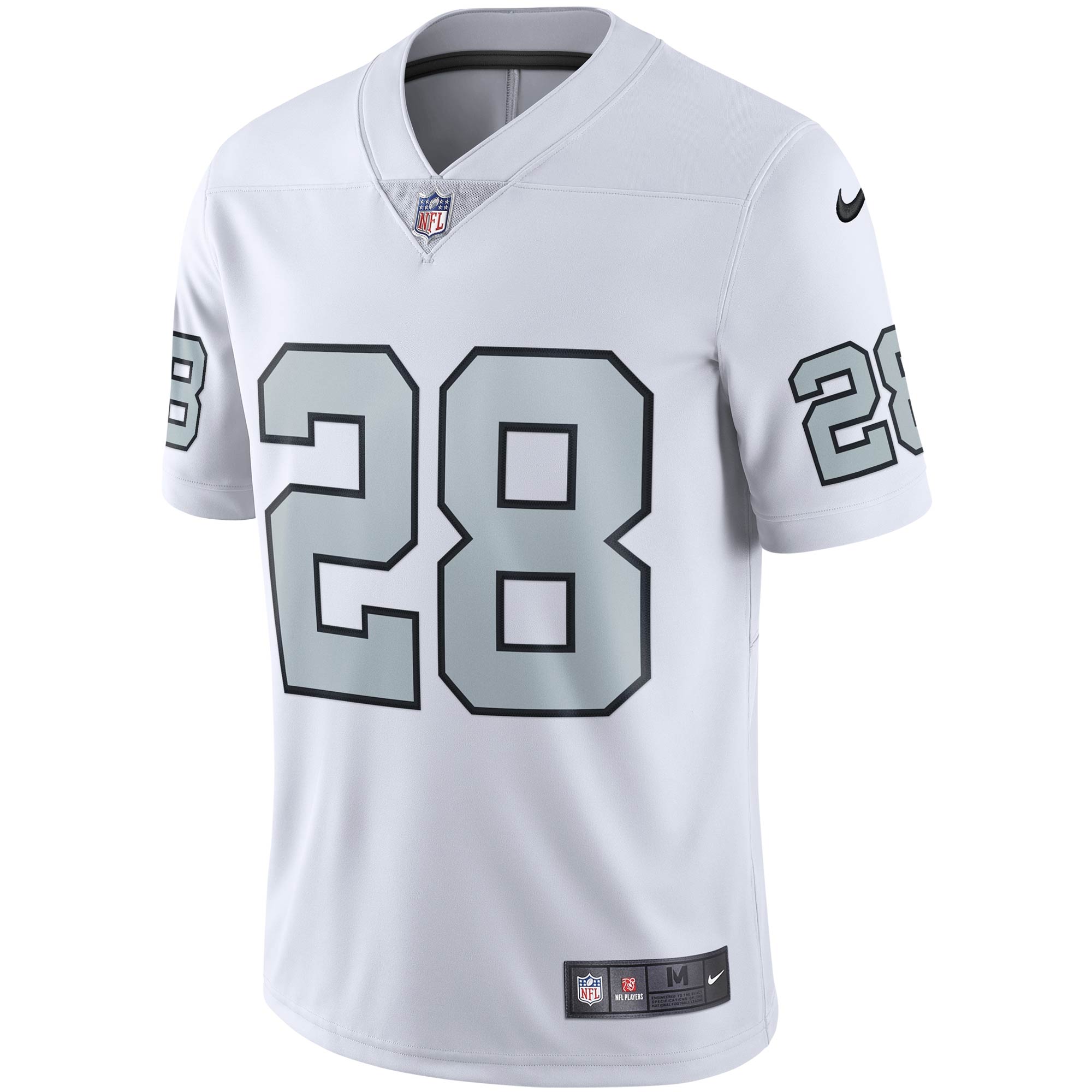 Josh Jacobs Las Vegas RaidersVapor Untouchable Color Rush Limited Player Jersey - White