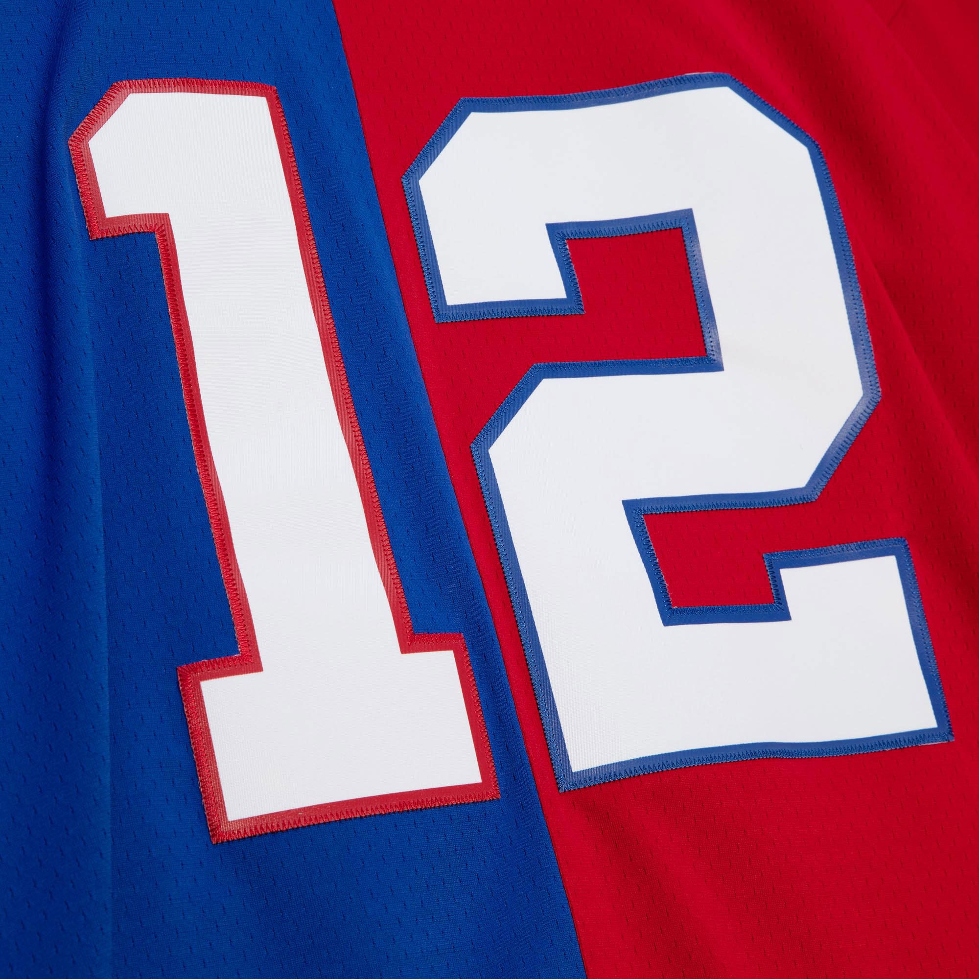 Jim Kelly Buffalo Bills Mitchell & Ness Big & Tall Split Legacy Retired Player Replica Jersey - Royal/Red