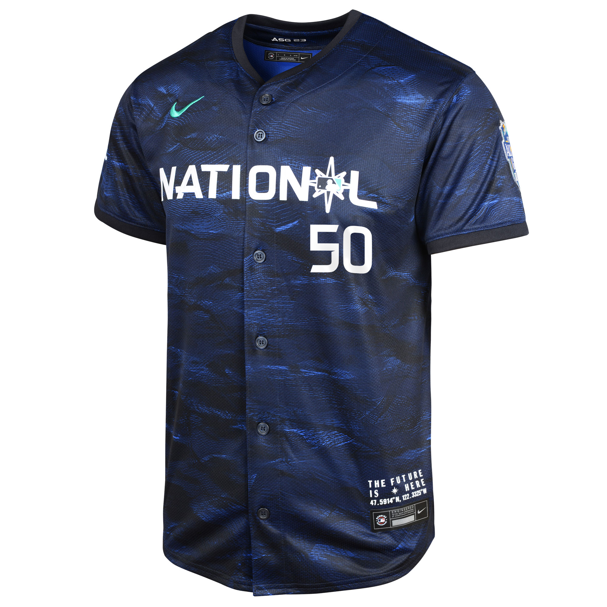 Mookie Betts National LeagueYouth 2023 MLB All-Star Game Limited Player Jersey - Royal