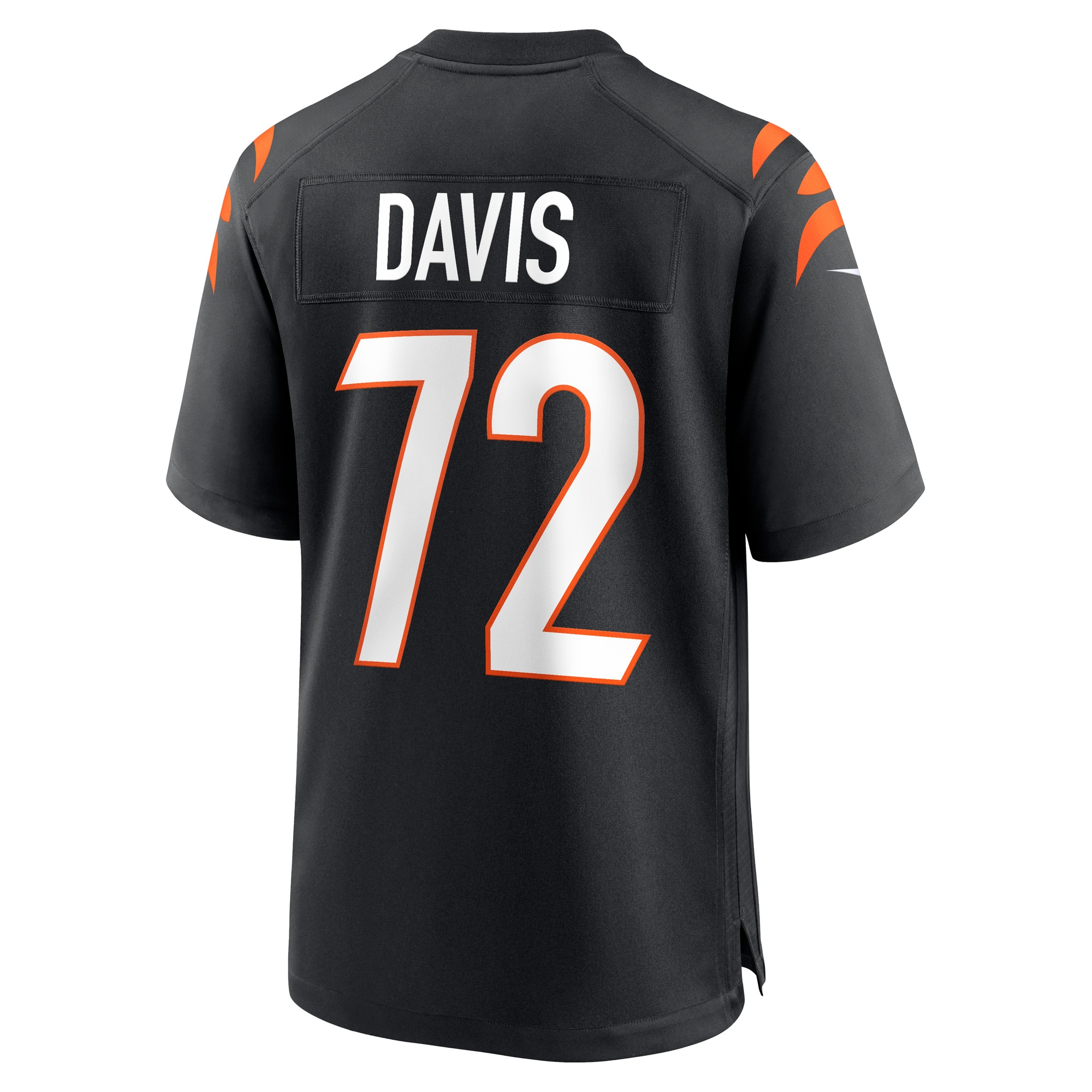 Domenique Davis Cincinnati BengalsGame Player Jersey - Black