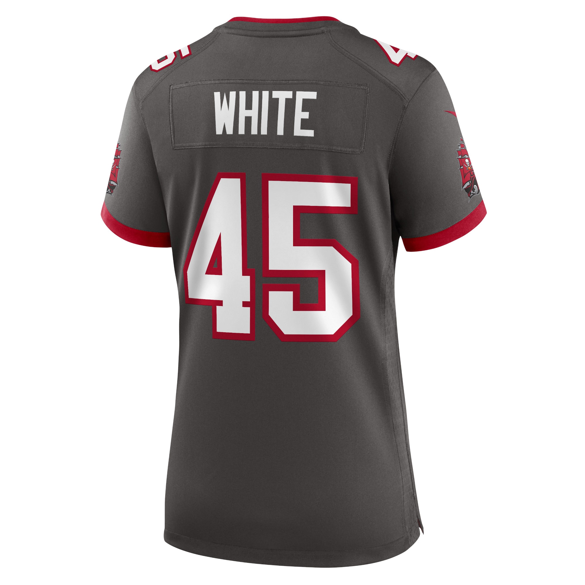 Devin White Tampa Bay Buccaneers Women's Game Jersey - Pewter