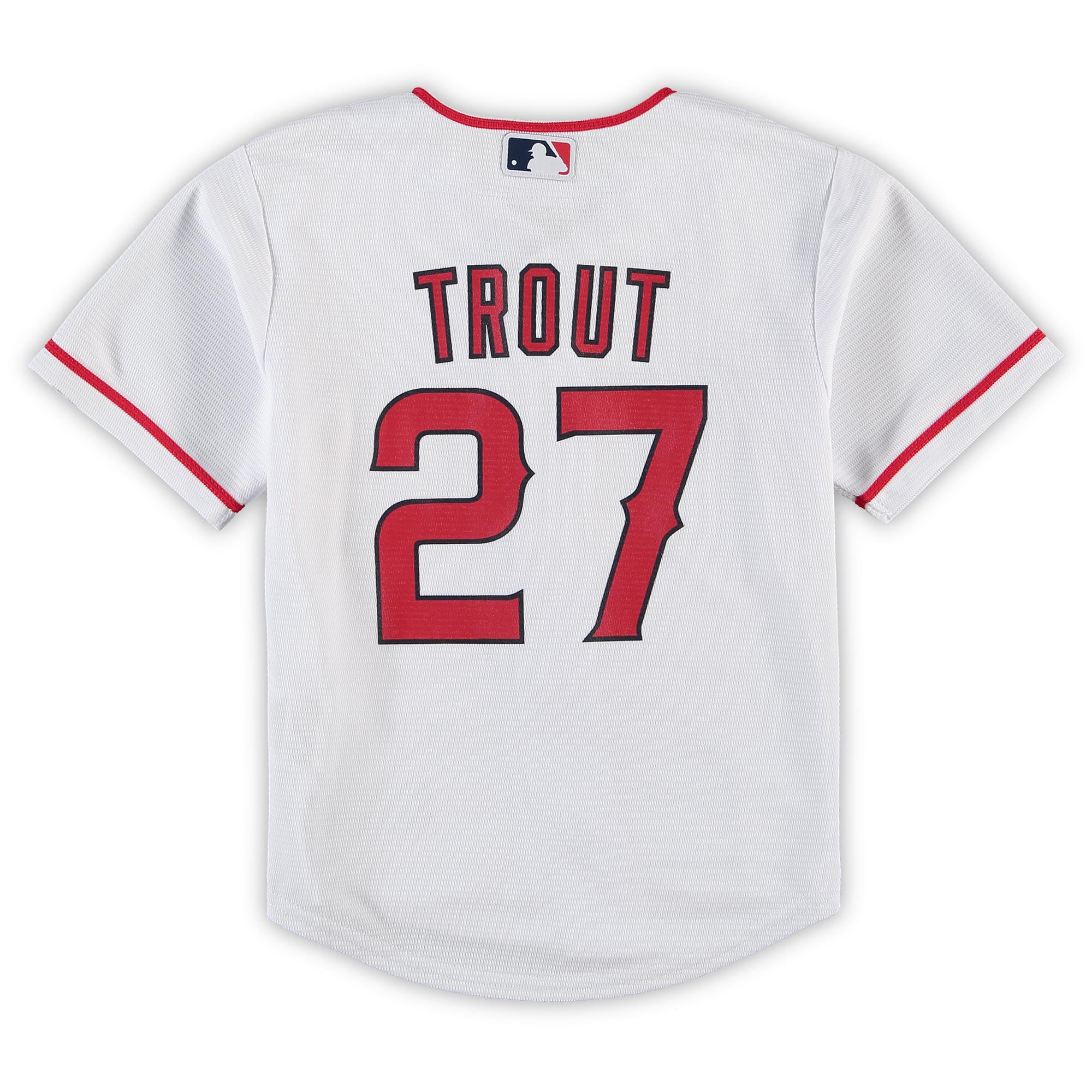Mike Trout Los Angeles AngelsPreschool Home Replica Player Jersey - White