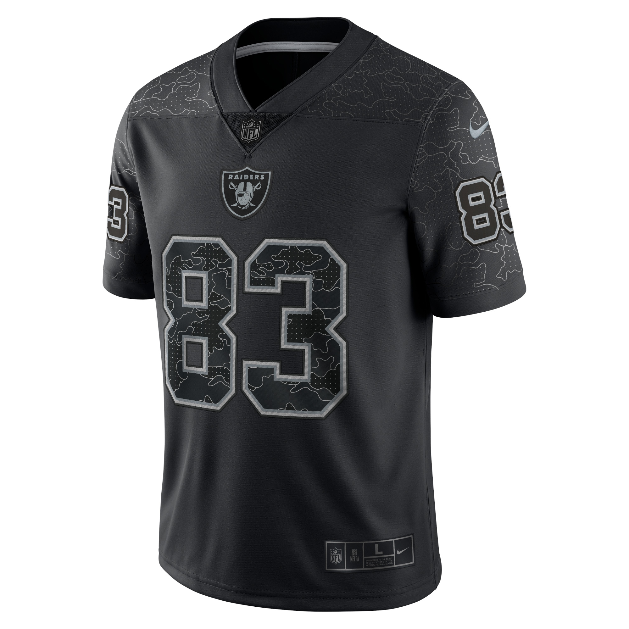 Darren Waller Las Vegas RaidersRFLCTV Limited Jersey - Black