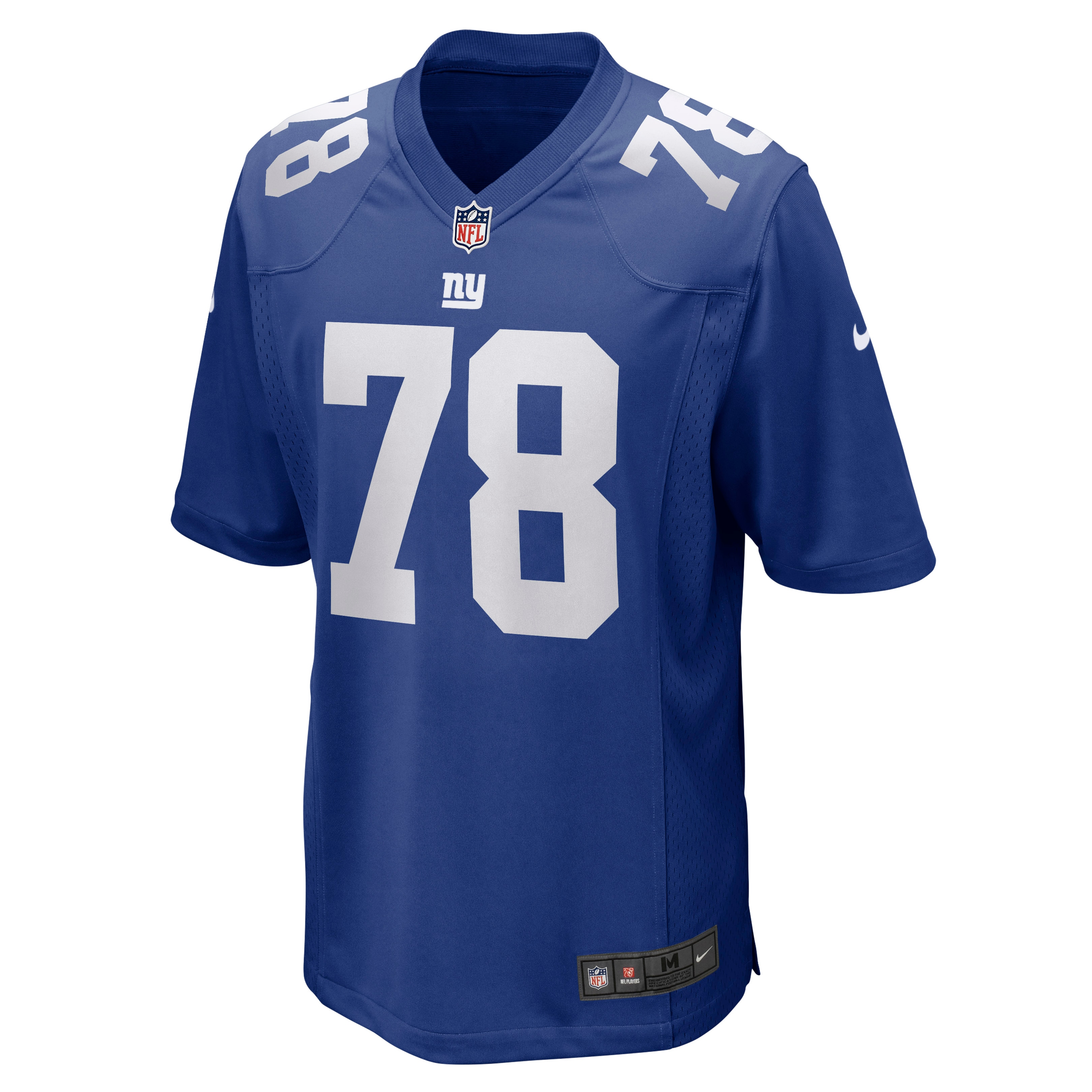 Andrew Thomas New York GiantsPlayer Game Jersey - Royal