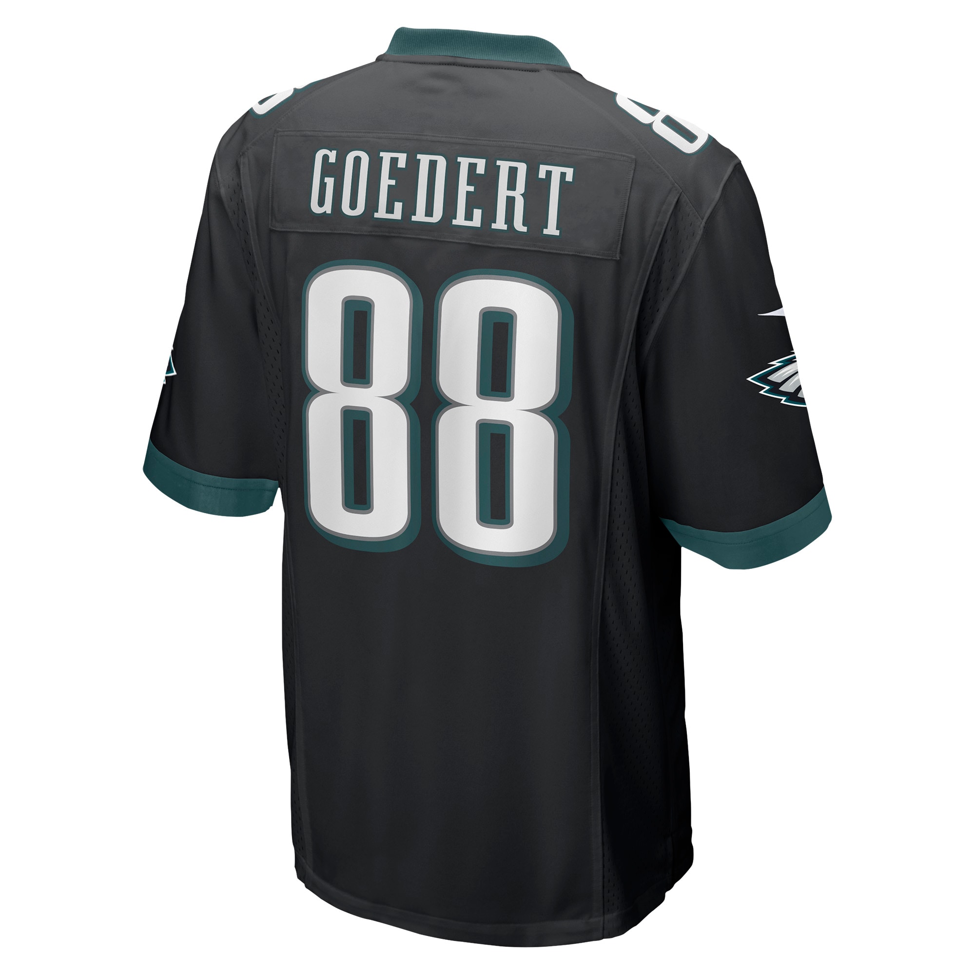 Dallas Goedert Philadelphia EaglesGame Jersey - Black