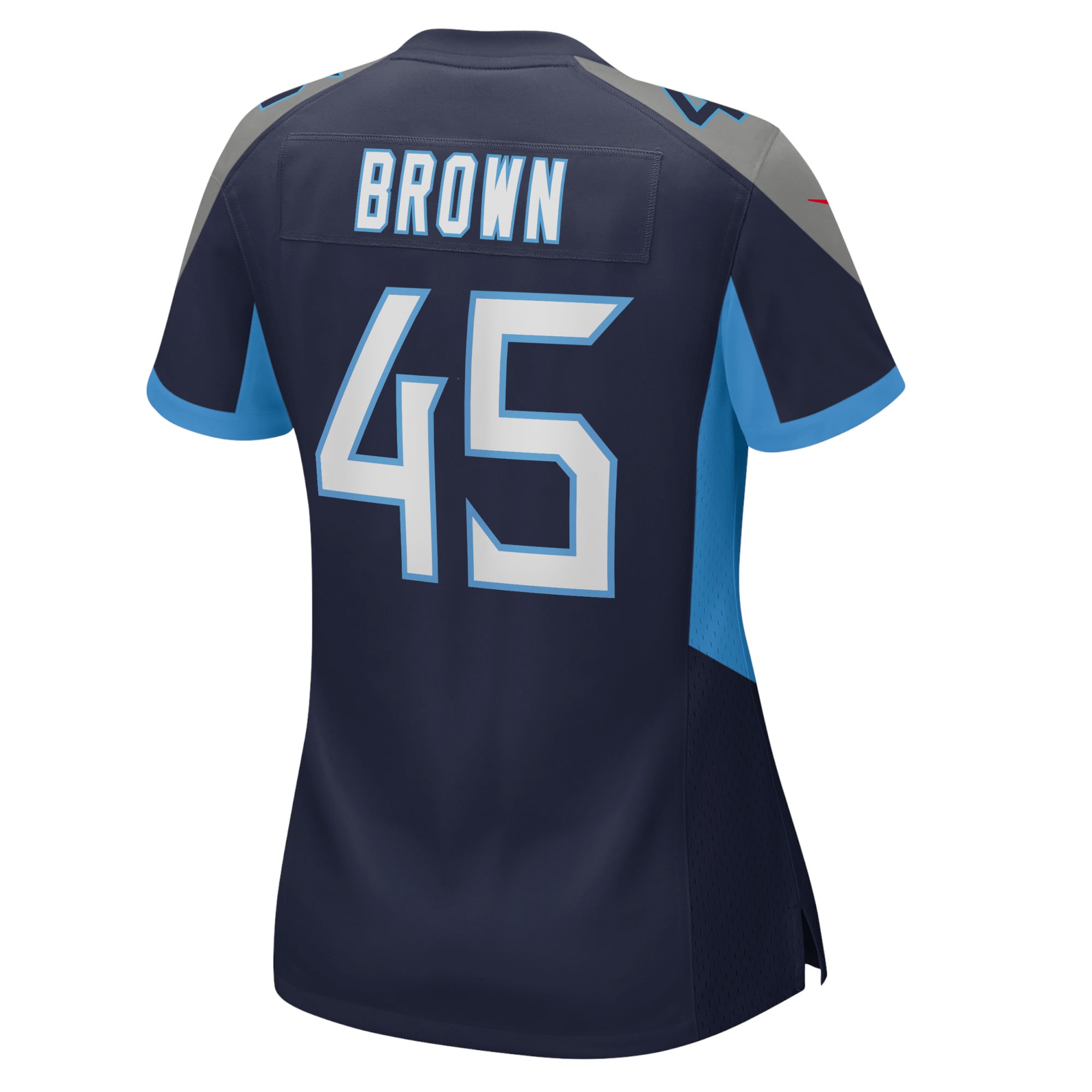 Kyron Brown Tennessee Titans Women's Home Game Player Jersey - Navy