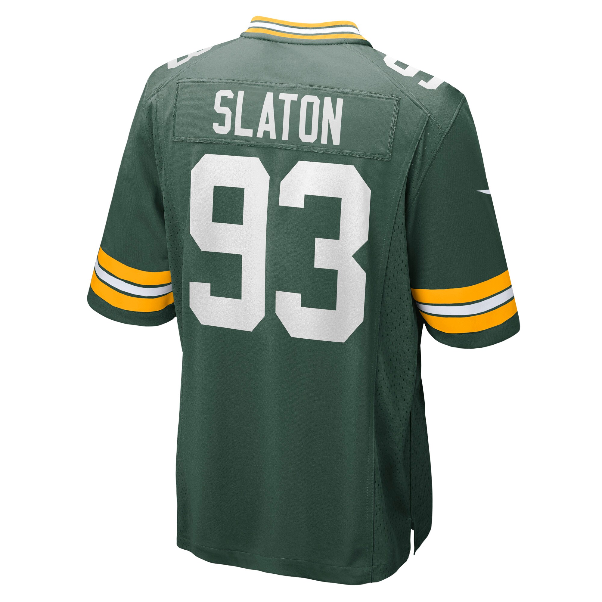 T.J. Slaton Green Bay PackersGame Jersey - Green