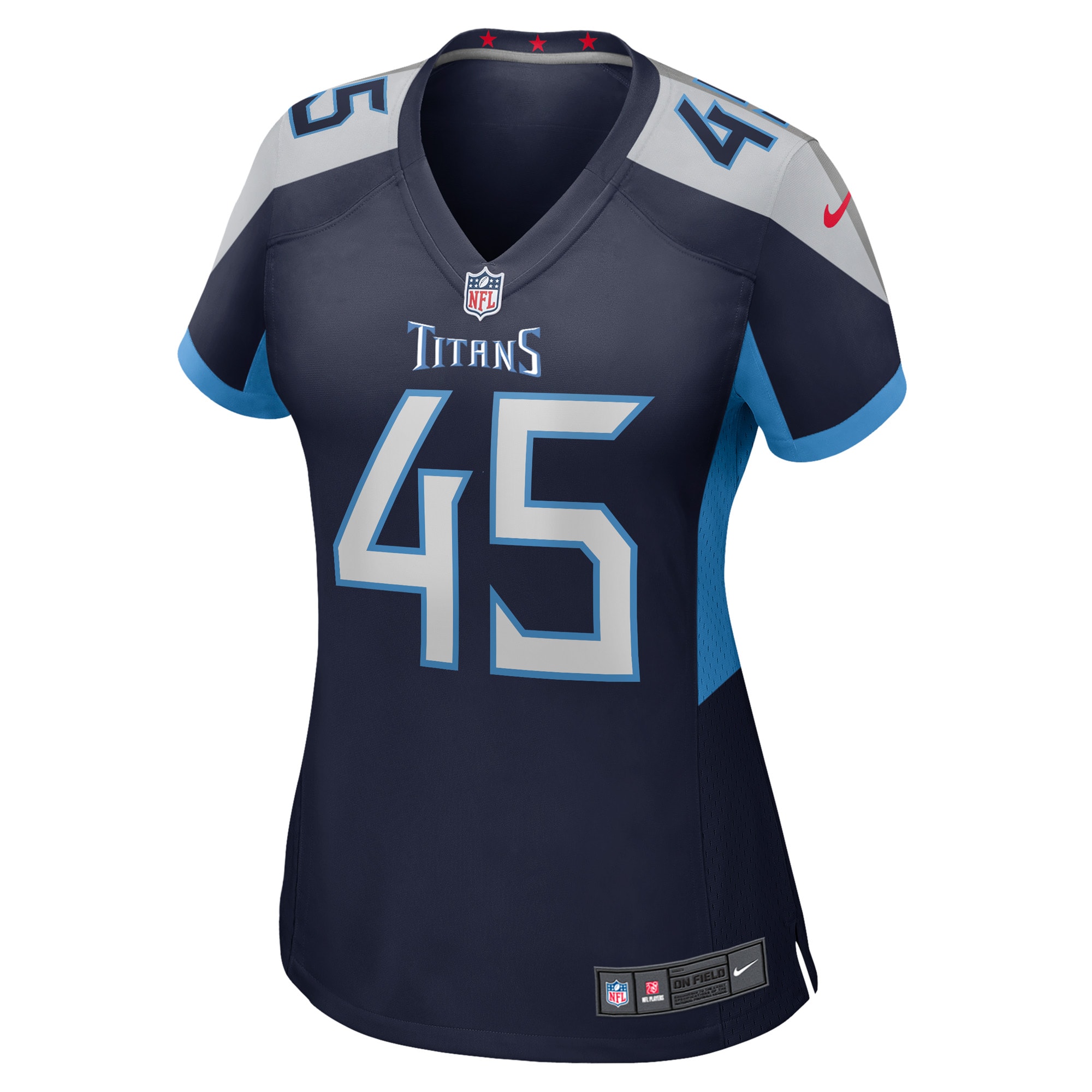 Chance Campbell Tennessee Titans Women's Player Game Jersey - Navy