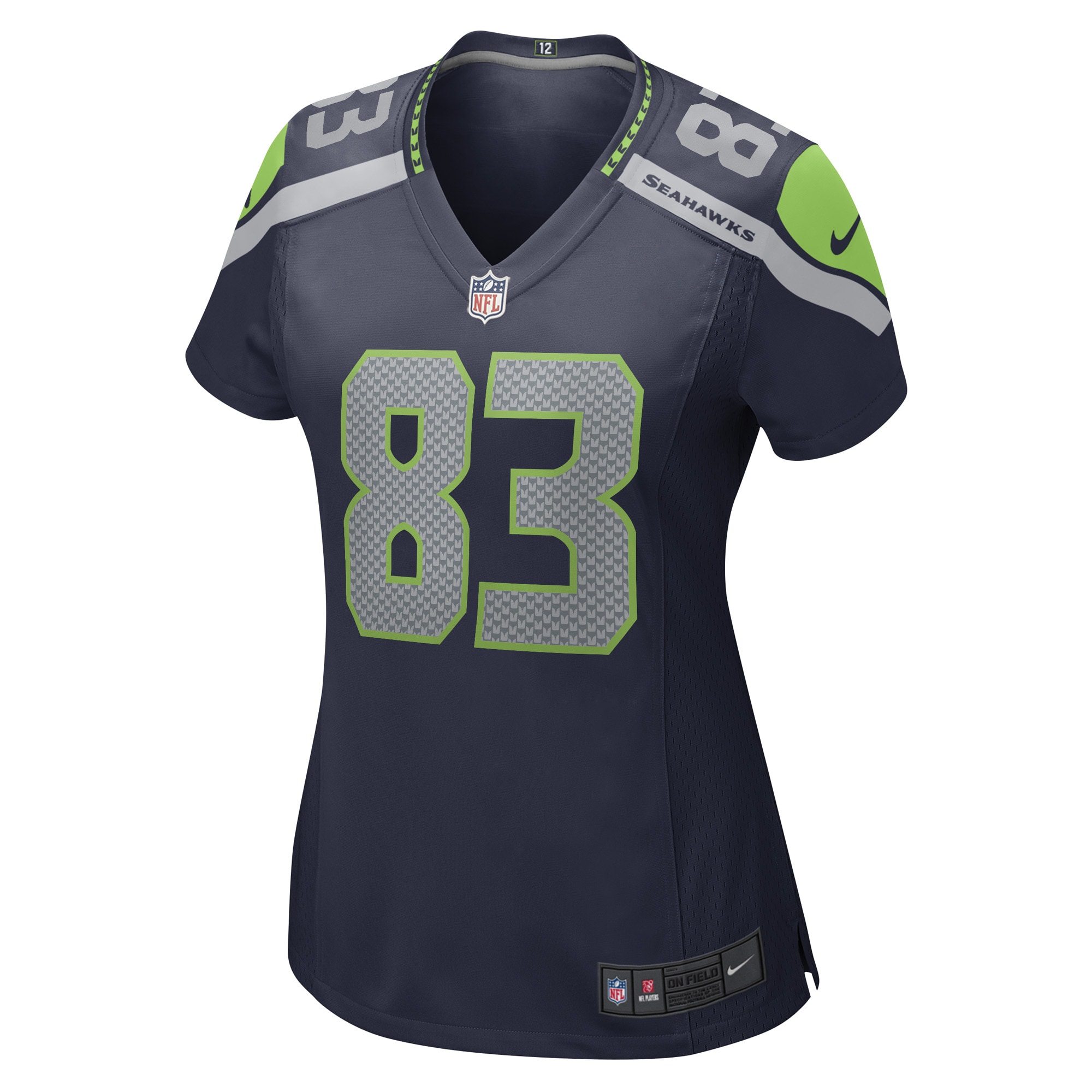 Dareke Young Seattle Seahawks Women's Game Player Jersey - College Navy