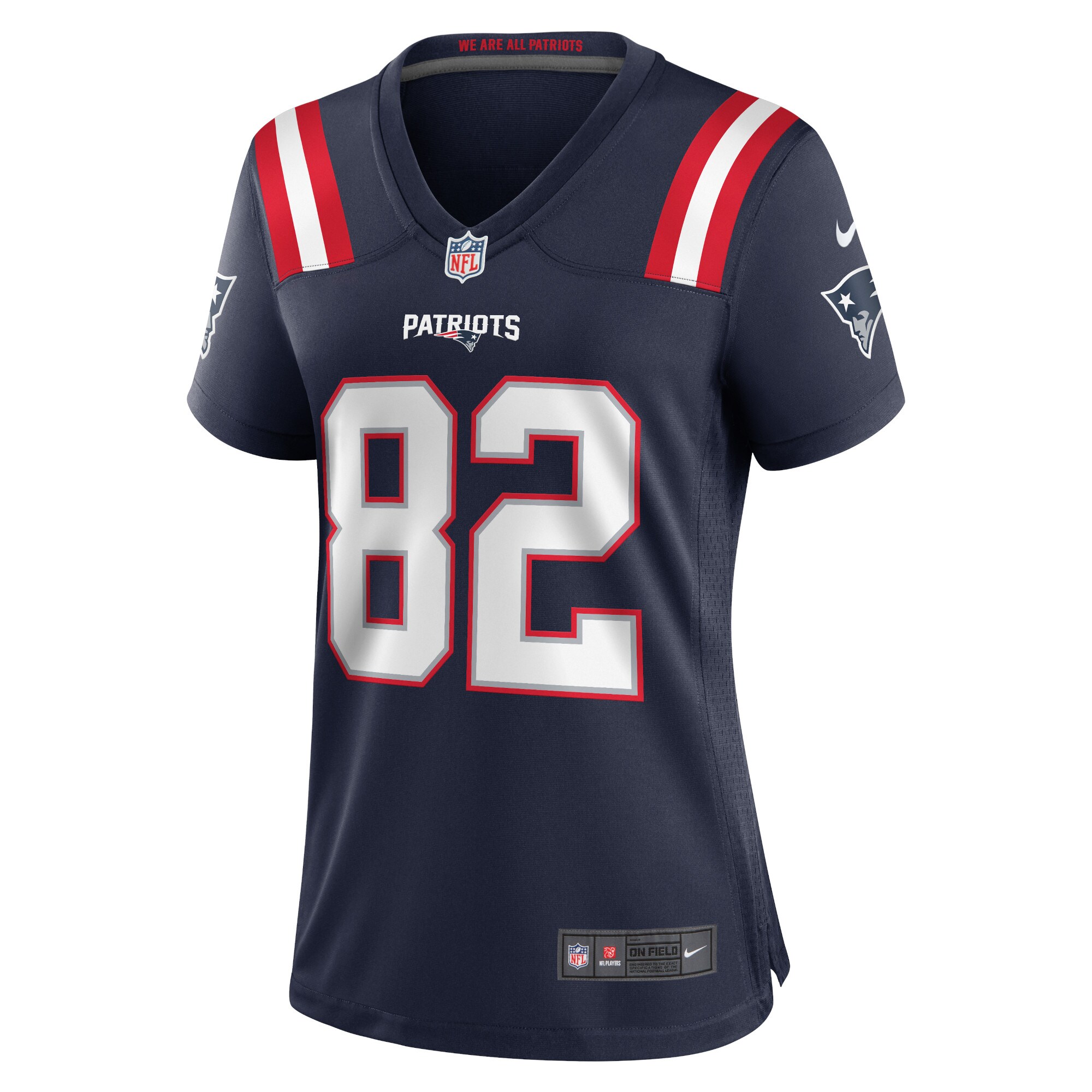 Tre Nixon New England Patriots Women's Player Game Jersey - Navy
