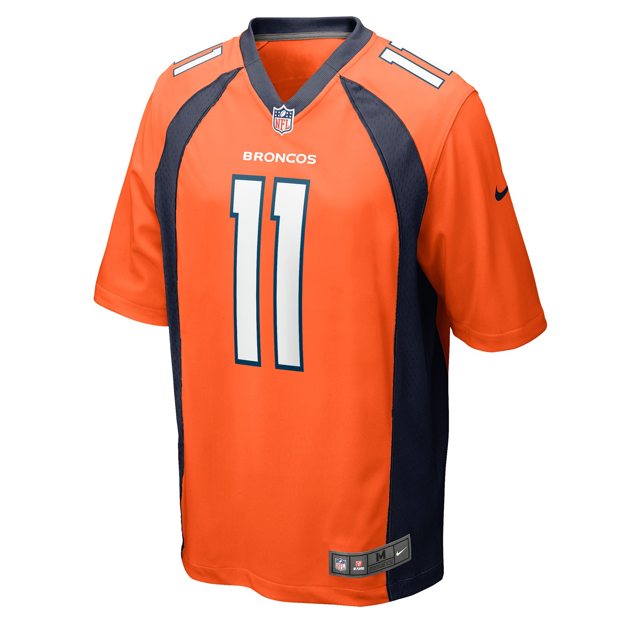 Josh Johnson Denver BroncosGame Player Jersey - Orange