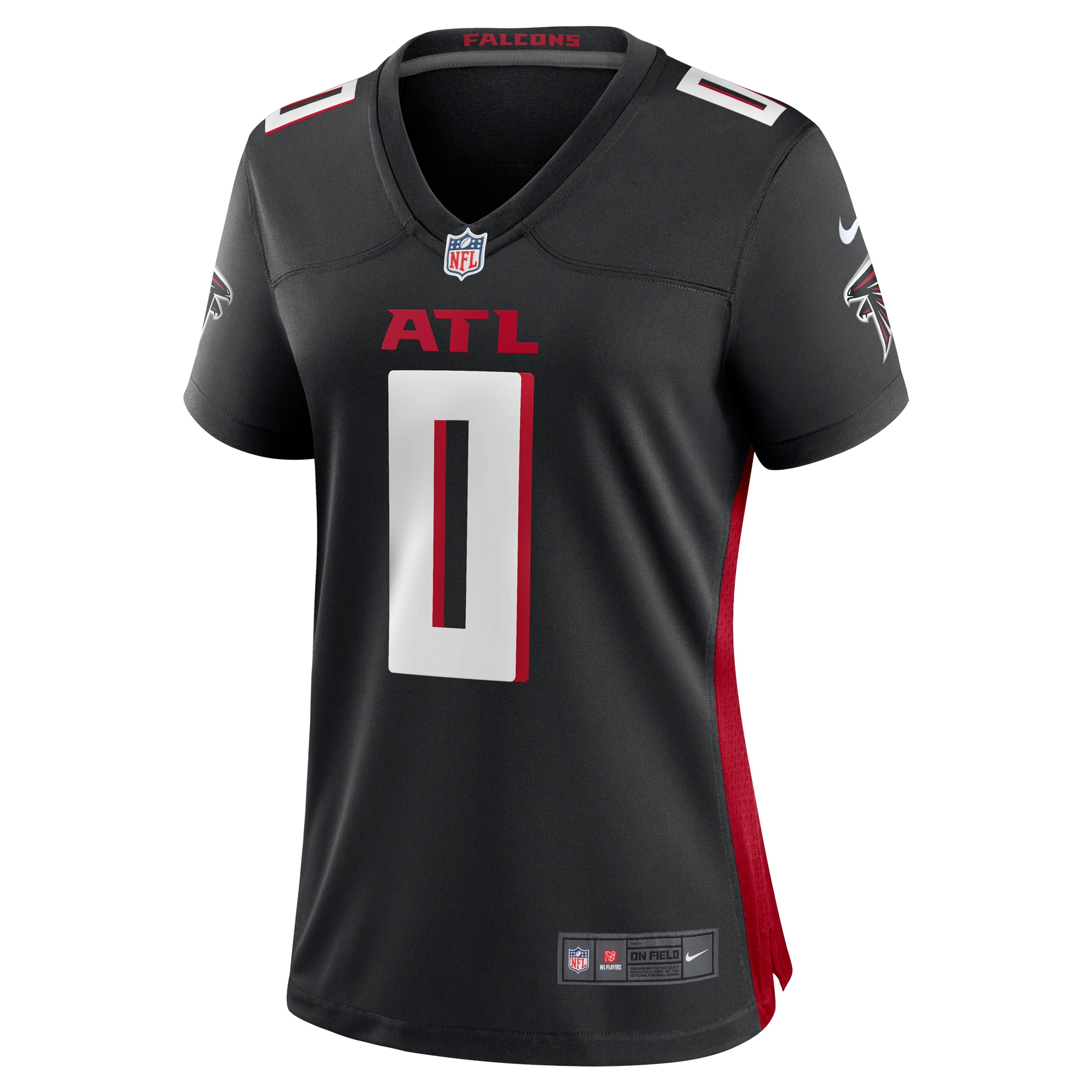 Lorenzo Carter Atlanta Falcons Women's Game Player Jersey - Black