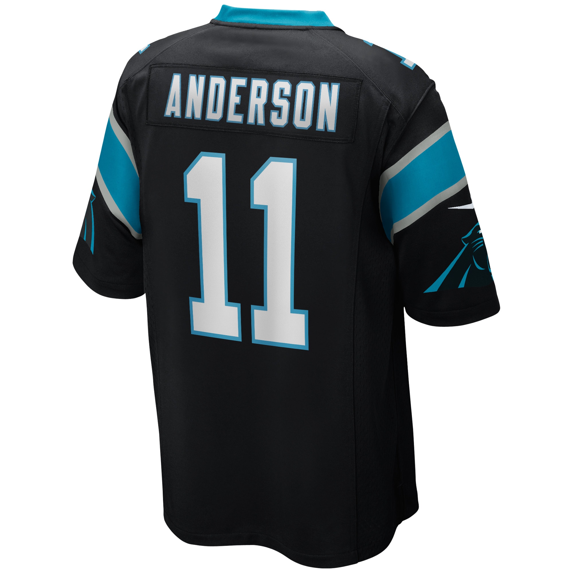 Robbie Anderson Carolina PanthersGame Player Jersey - Black