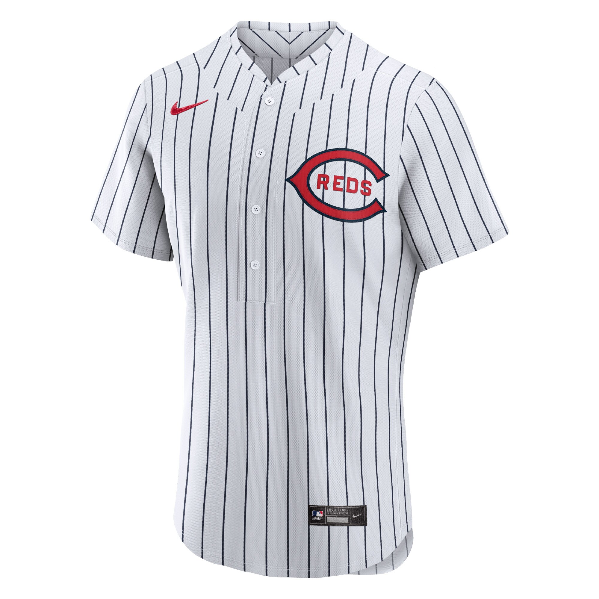 Mike Moustakas Cincinnati Reds2022 MLB at Field of Dreams Game Authentic Player Jersey - White