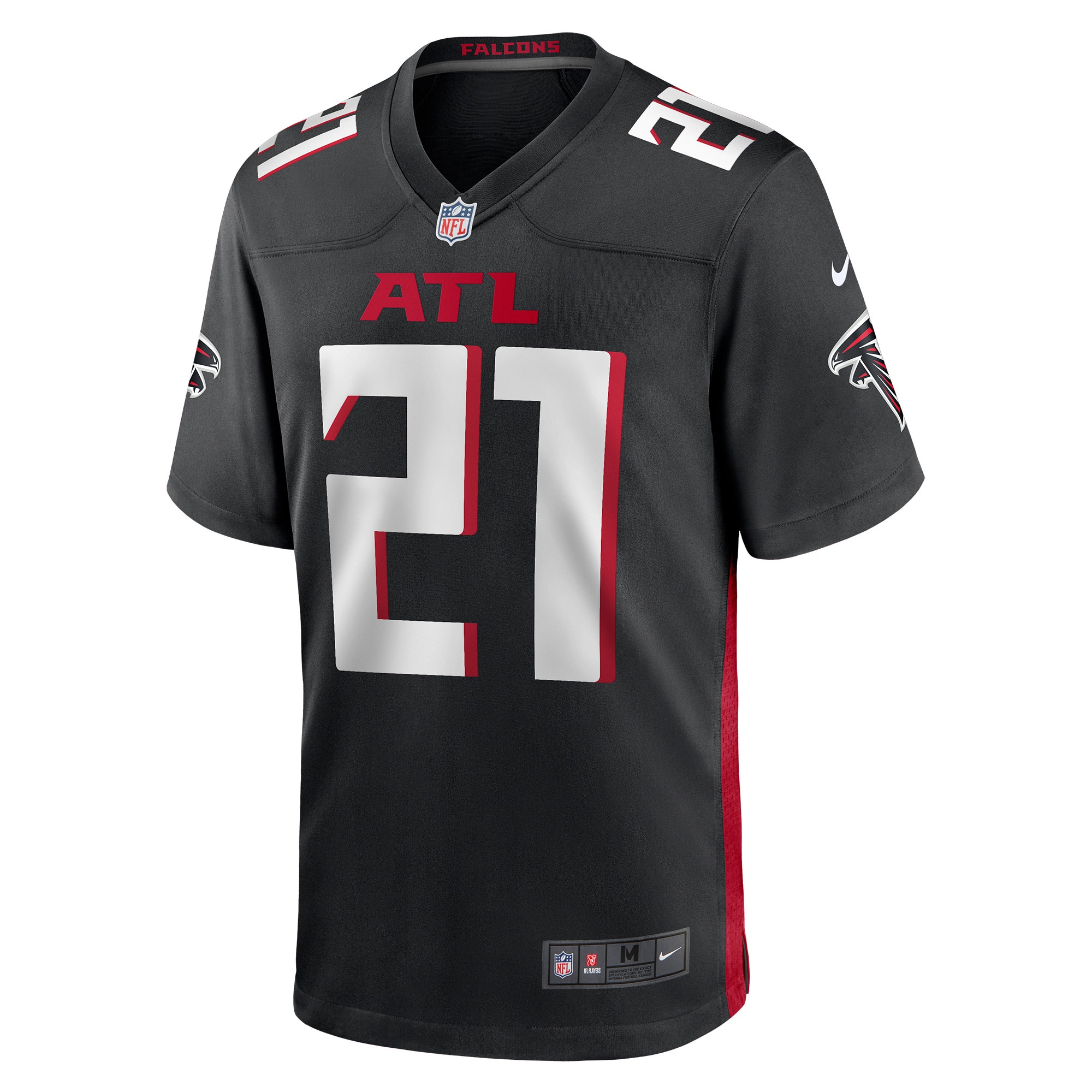 Rashad Fenton Atlanta FalconsGame Player Jersey - Black
