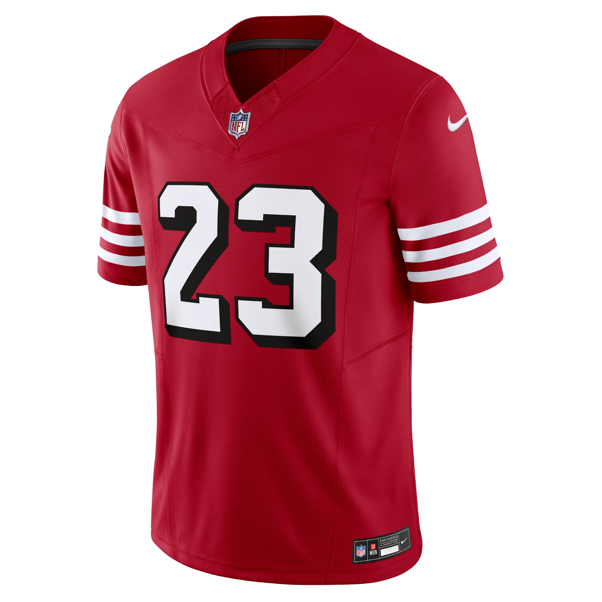 Christian McCaffrey San Francisco 49ersAlternate Vapor F.U.S.E. Limited Jersey - Scarlet