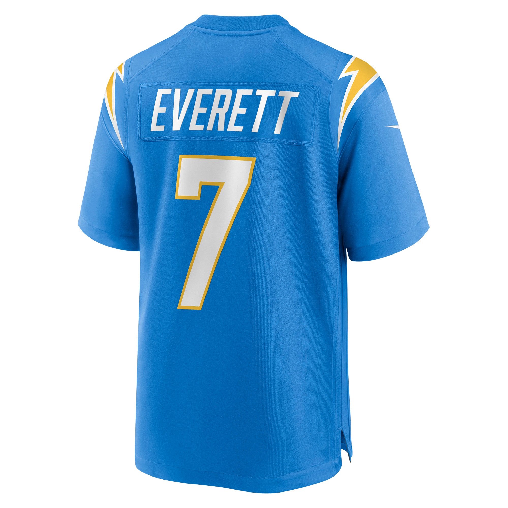 Gerald Everett Los Angeles ChargersPlayer Game Jersey - Powder Blue