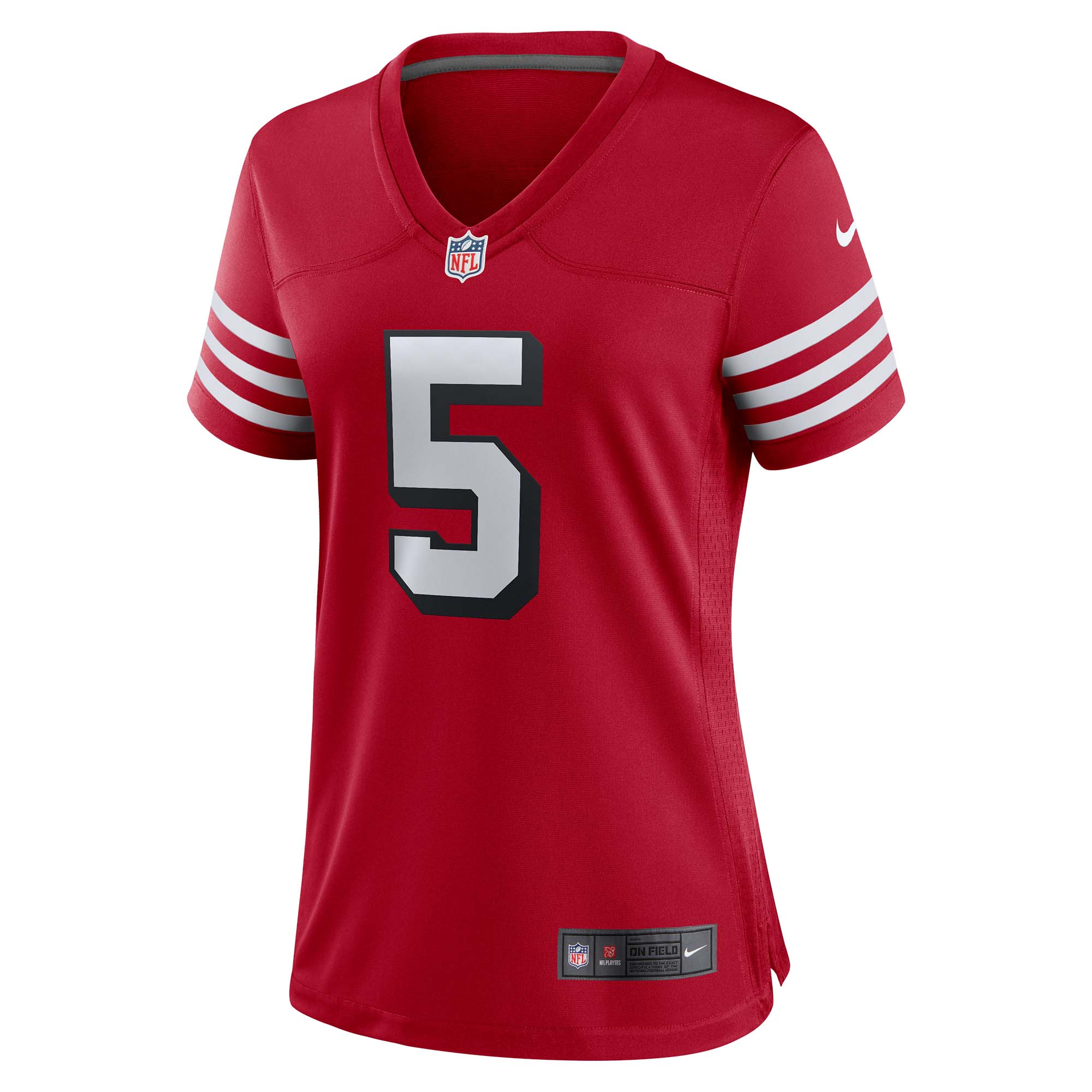 Trey Lance San Francisco 49ers Women's Alternate Game Player Jersey - Scarlet