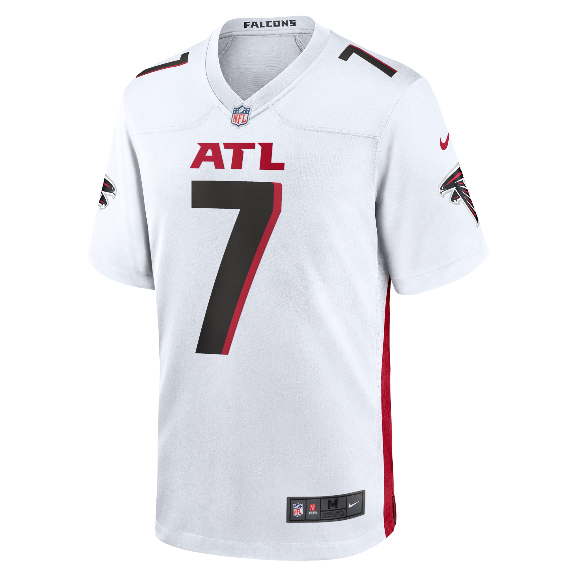Bijan Robinson Atlanta Falcons2023 NFL Draft First Round Pick Game Jersey - White