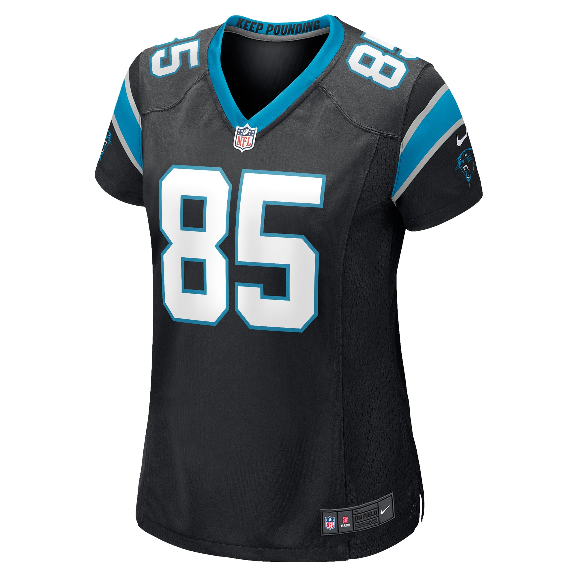 Preston Williams Carolina Panthers Women's Game Player Jersey - Black