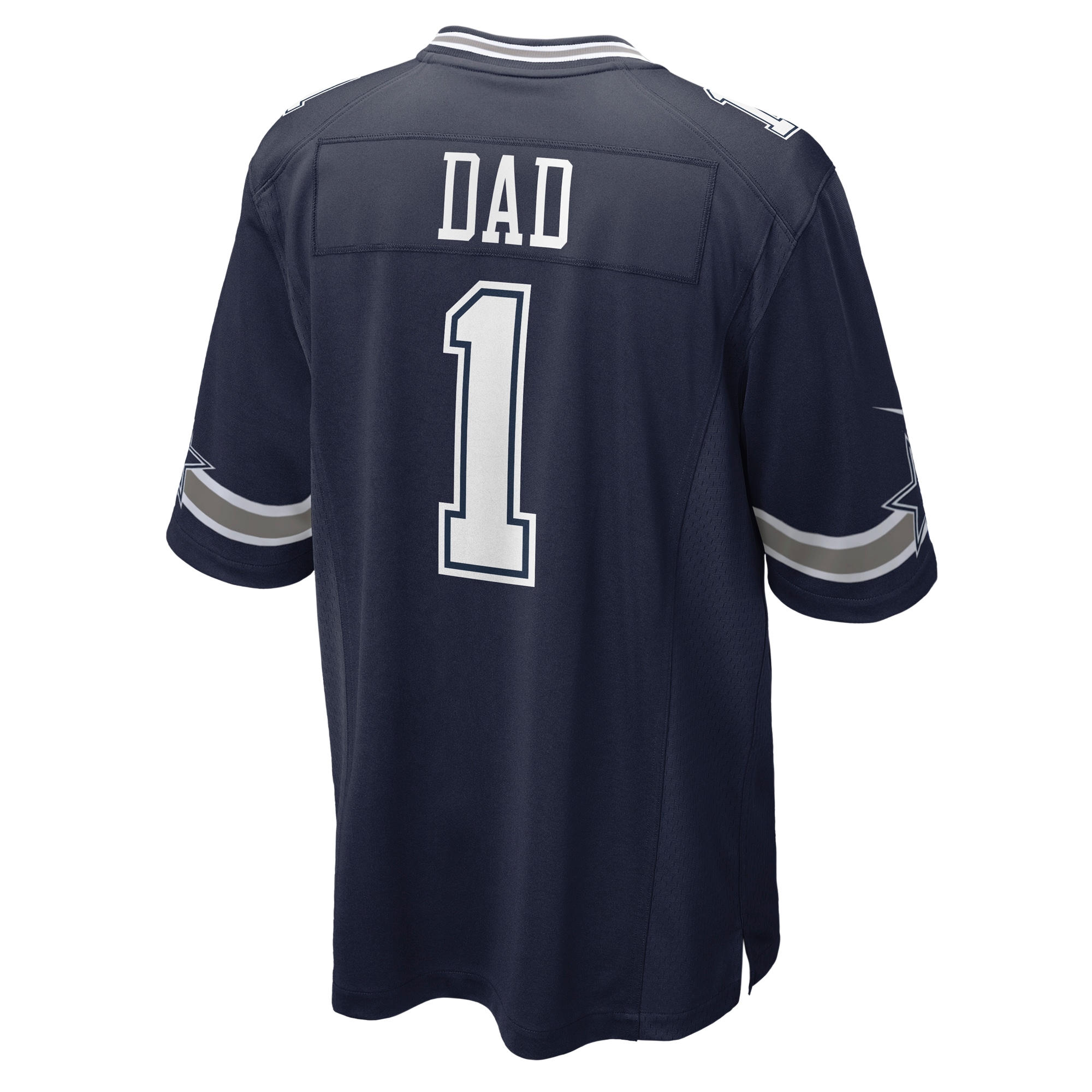 Number 1 Dad Dallas CowboysGame Jersey - Navy