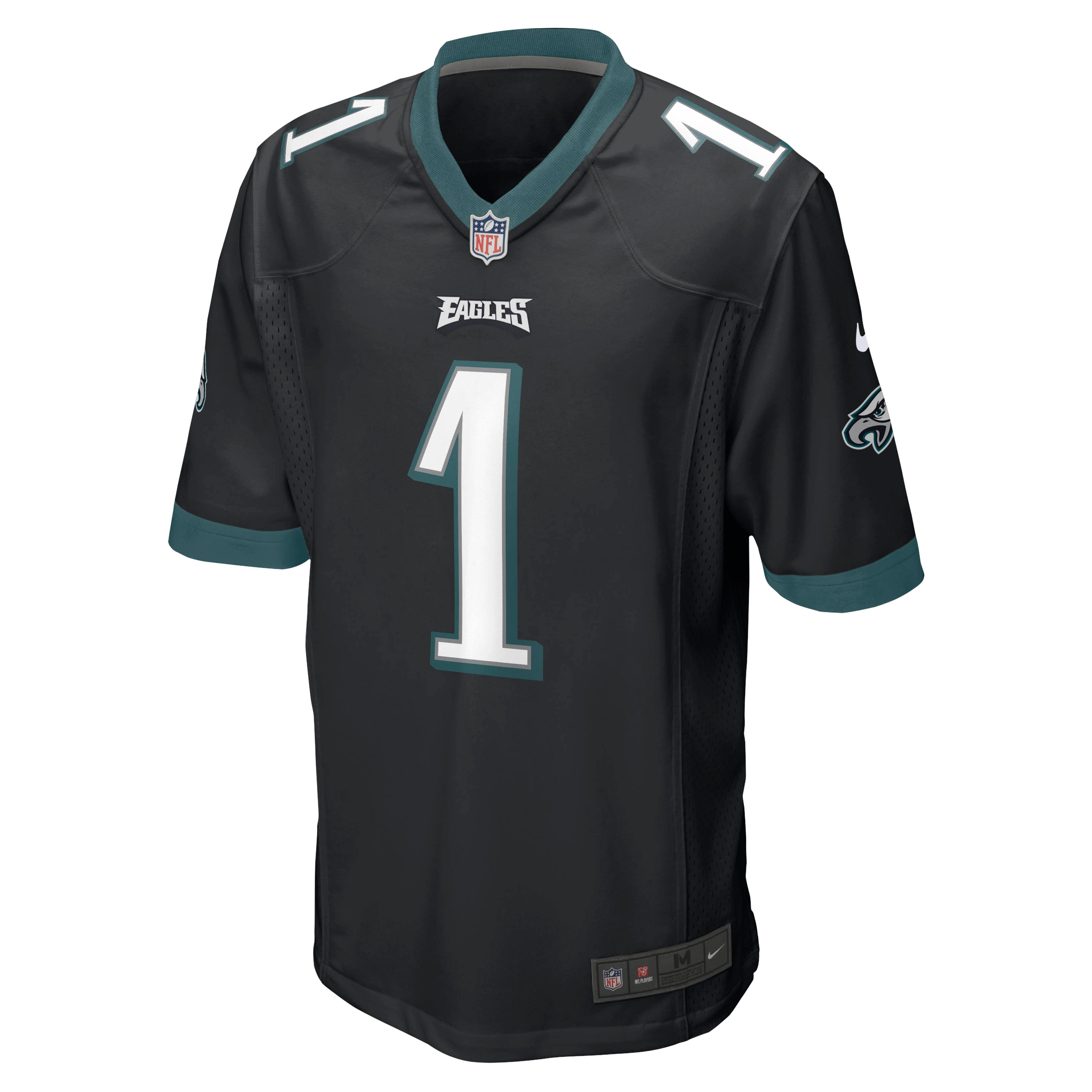 Jalen Hurts Philadelphia EaglesGame Jersey - Black