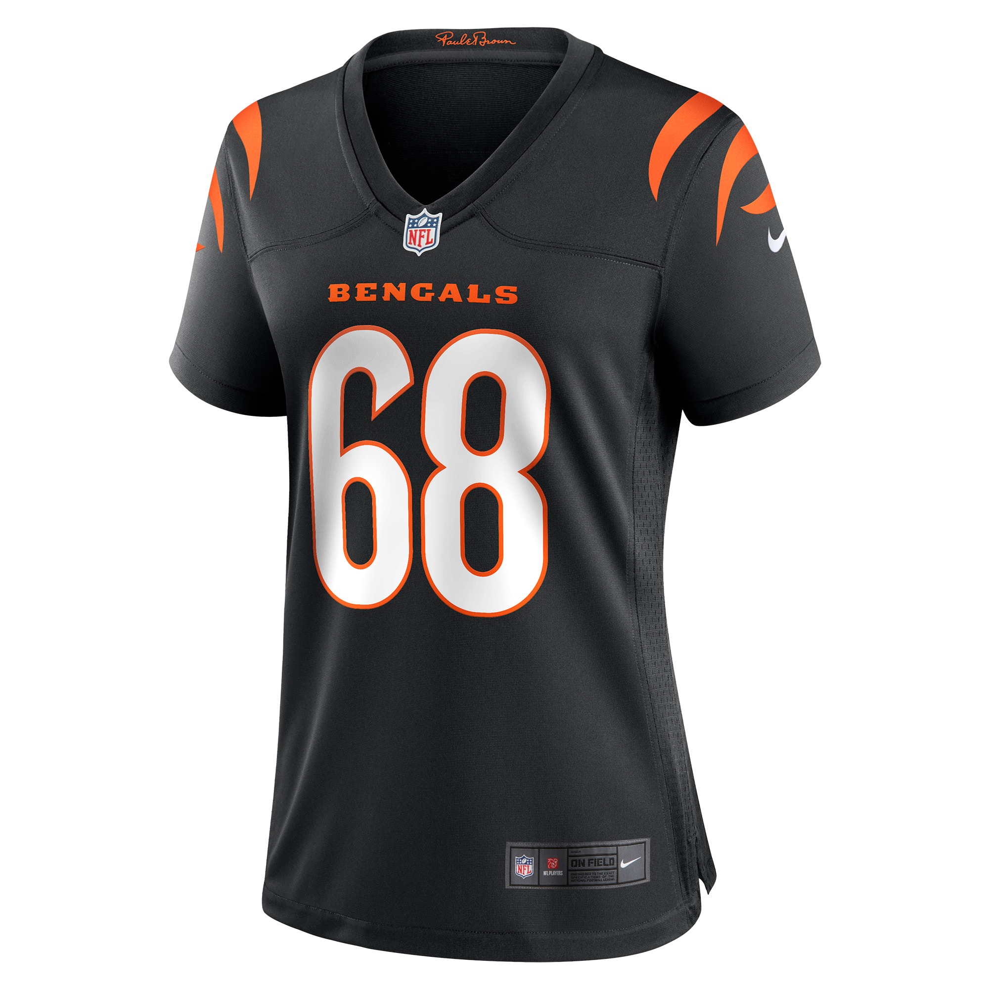 Josh Tupou Cincinnati Bengals Women's Game Player Jersey - Black