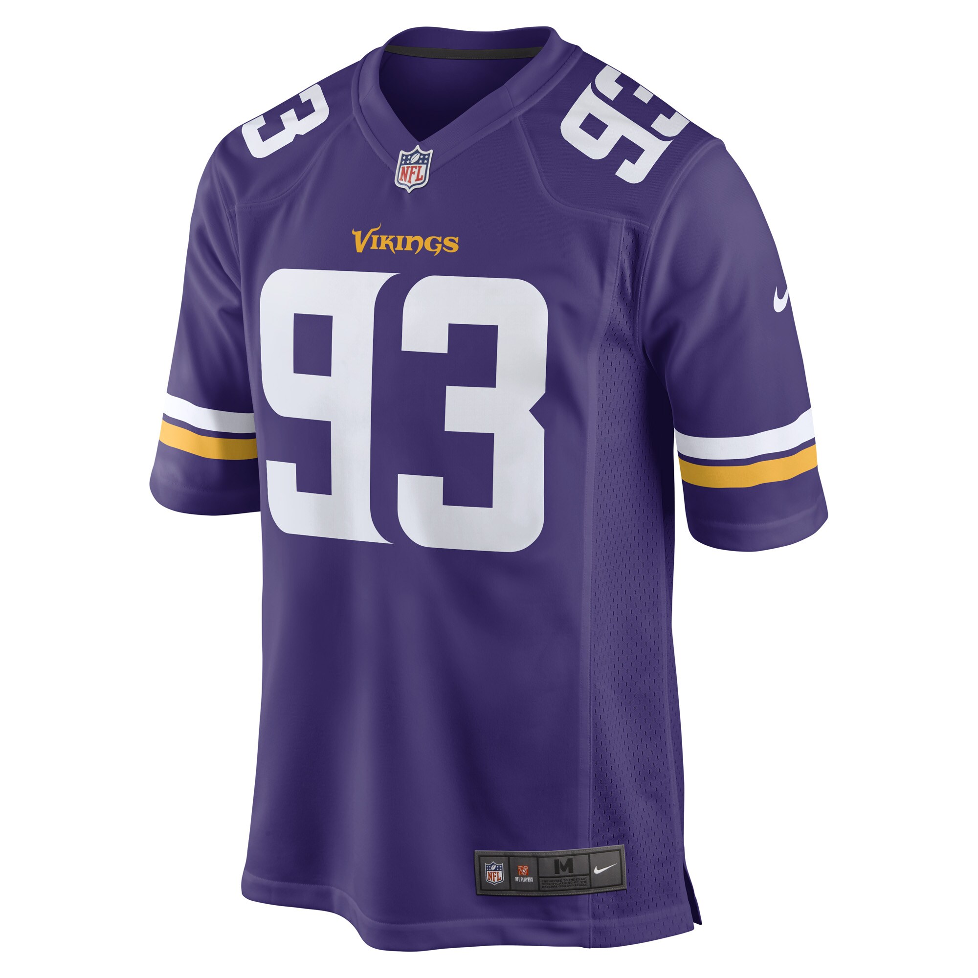Jonathan Bullard Minnesota VikingsGame Player Jersey - Purple