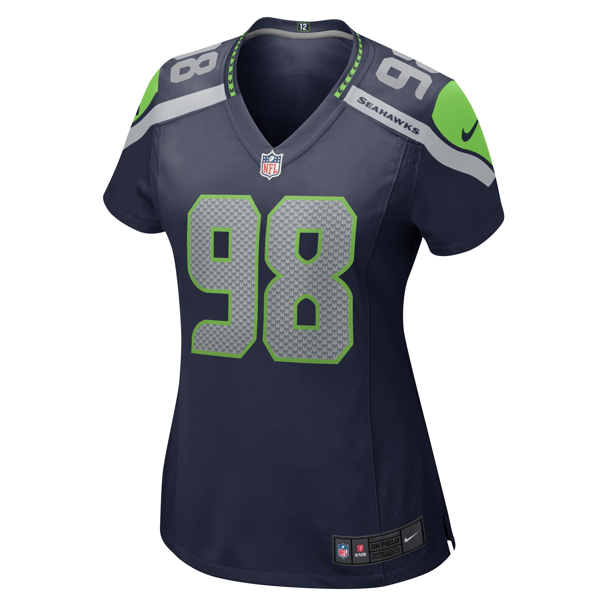 Alton Robinson Seattle Seahawks Women's Game Jersey - College Navy