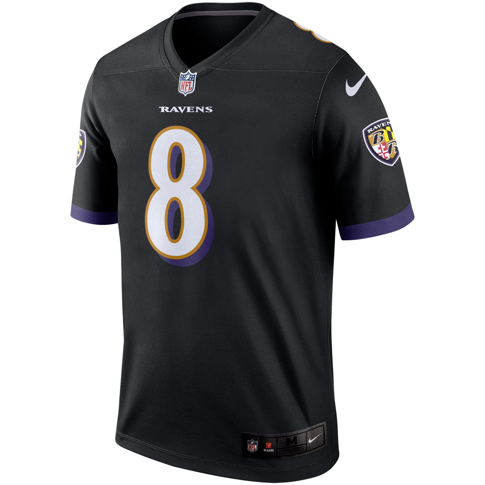 Lamar Jackson Baltimore RavensLegend Jersey - Black