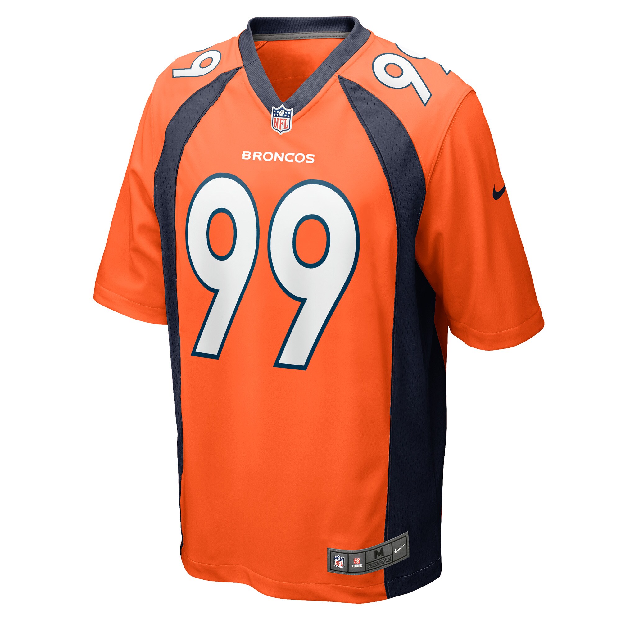DeShawn Williams Denver BroncosGame Player Jersey - Orange