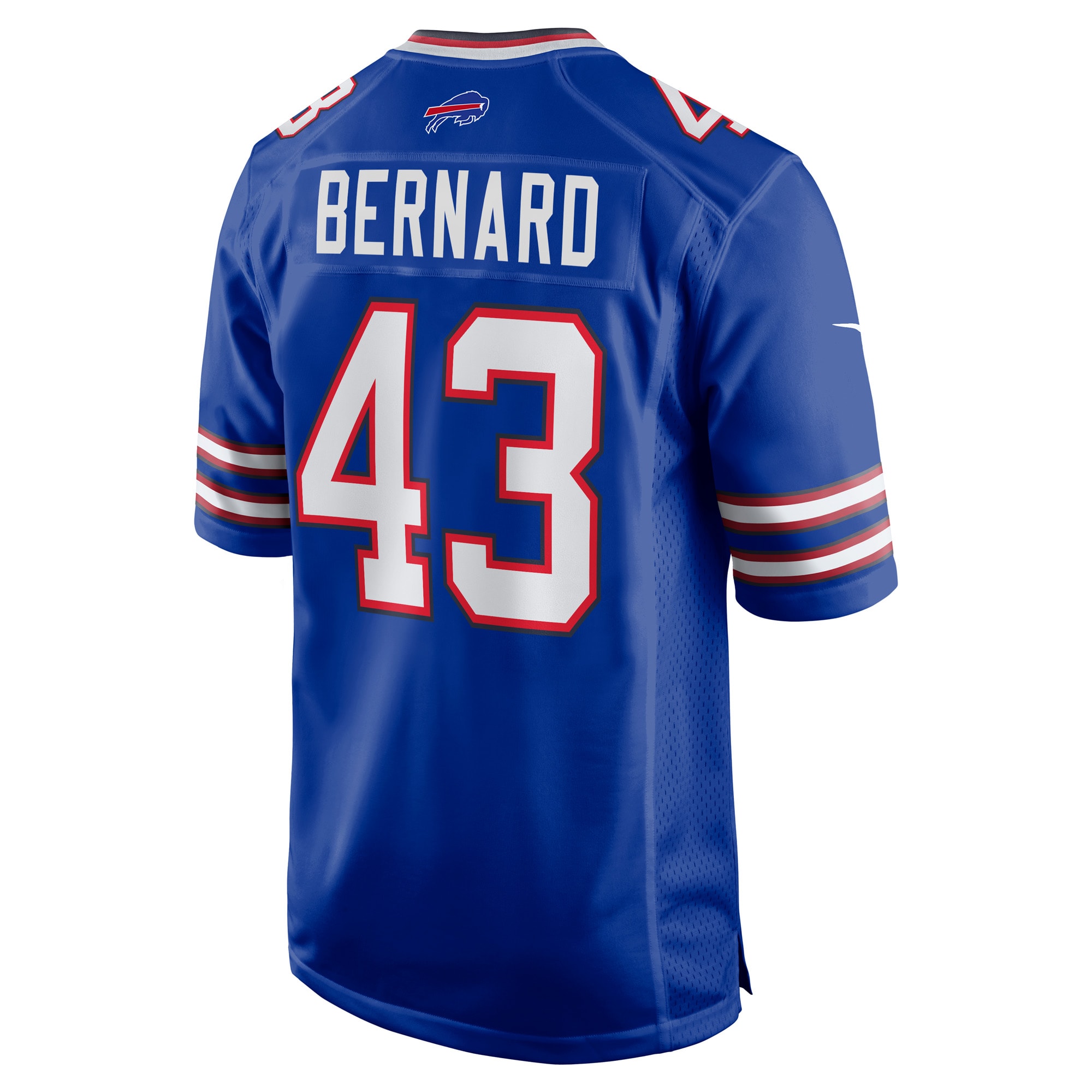Terrel Bernard Buffalo BillsGame Player Jersey - Royal