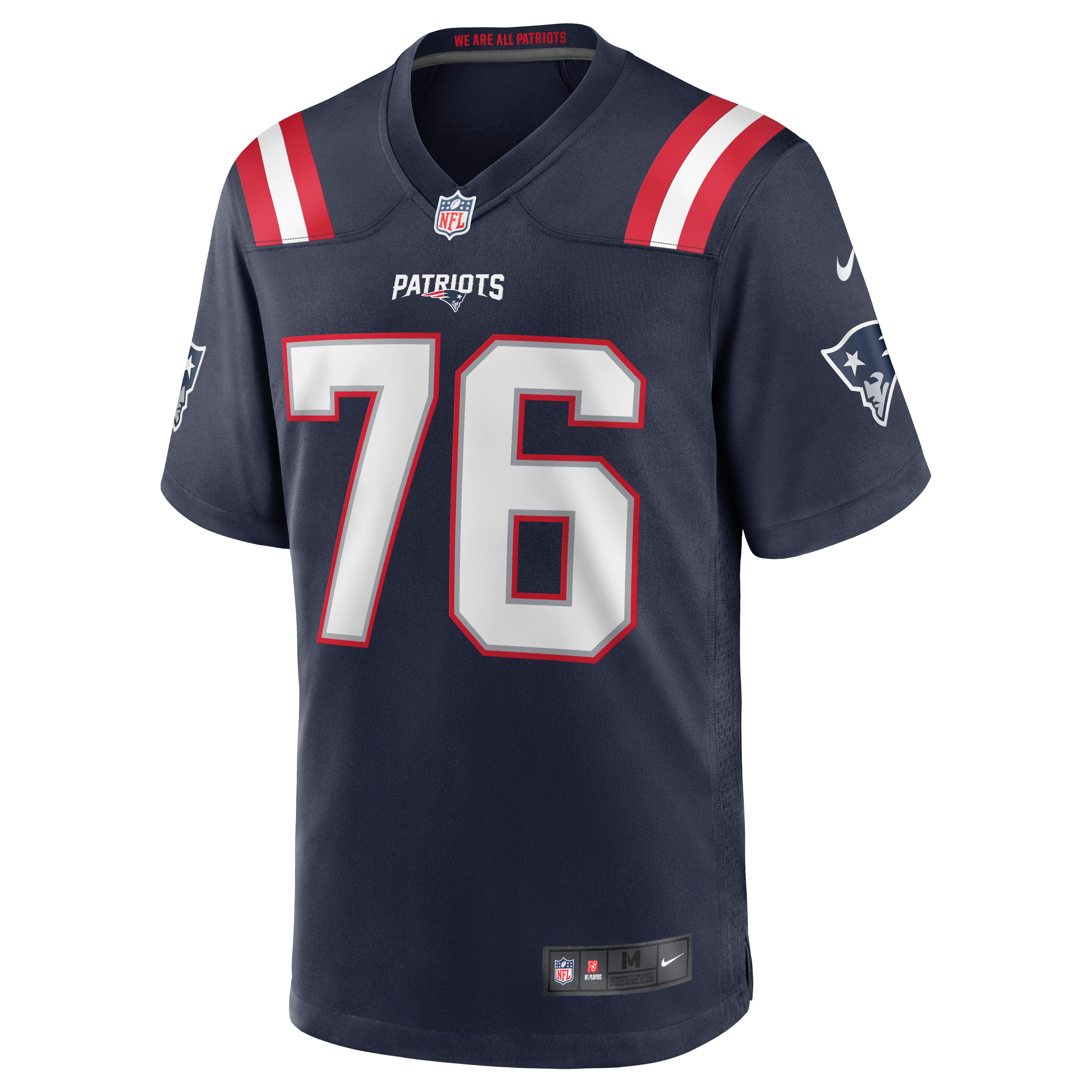 Isaiah Wynn New England PatriotsGame Jersey - Navy