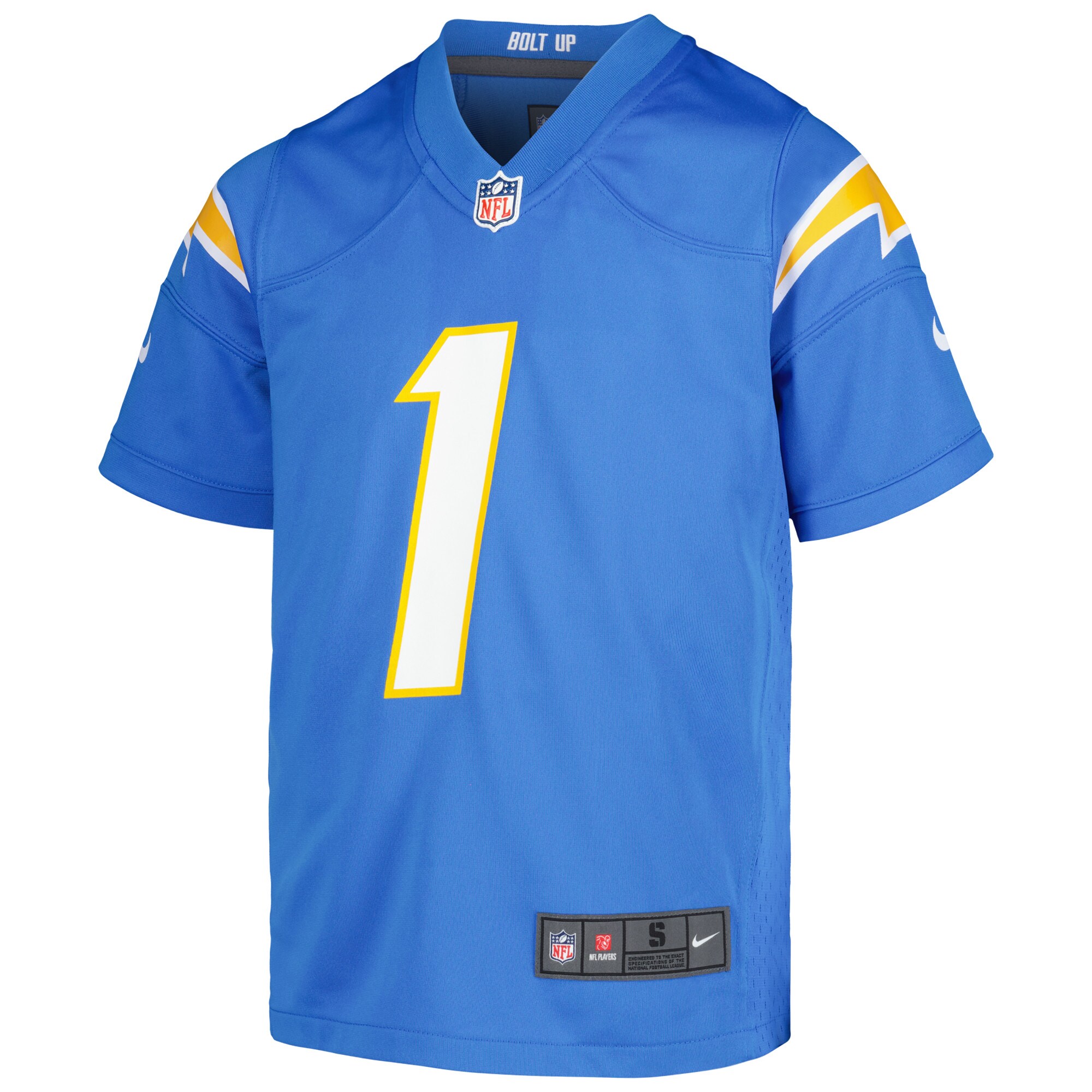 Quentin Johnston Los Angeles ChargersYouth Game Jersey - Powder Blue