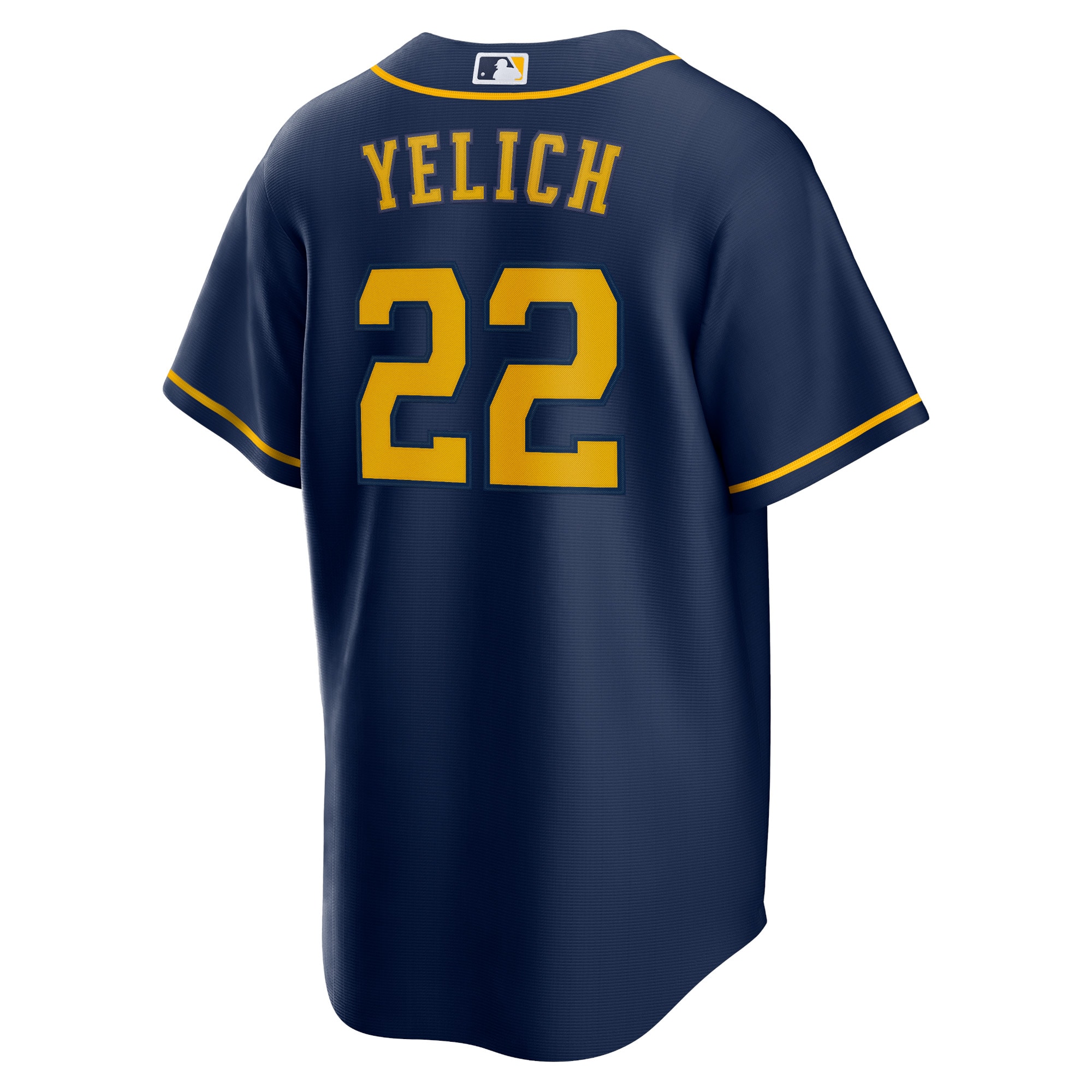 Christian Yelich Milwaukee BrewersAlternate Replica Player Jersey - Navy