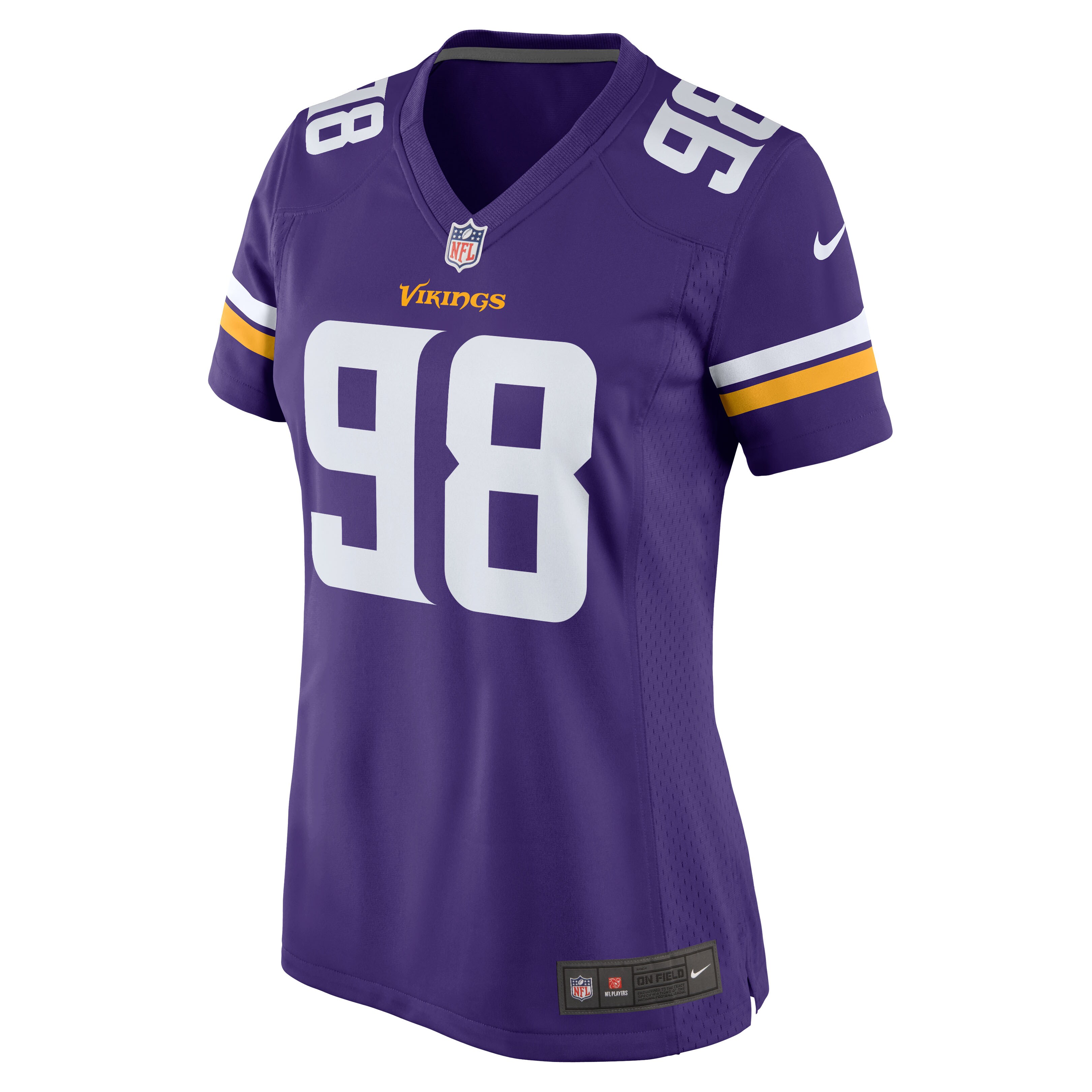 D.J. Wonnum Minnesota Vikings Women's Team Game Jersey - Purple