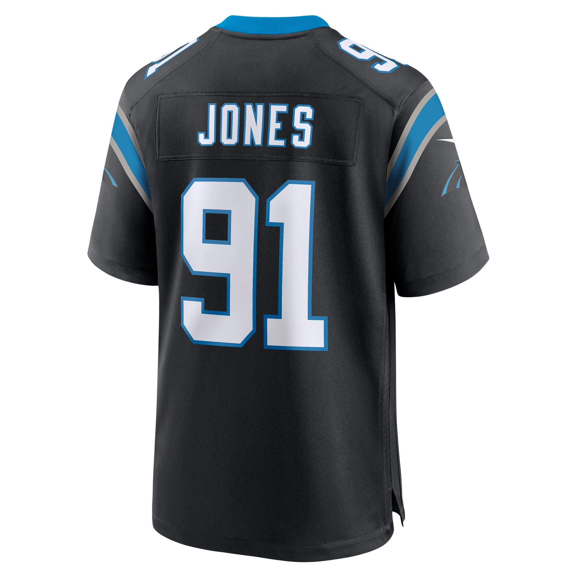 Kobe Jones Carolina PanthersTeam Game Jersey - Black