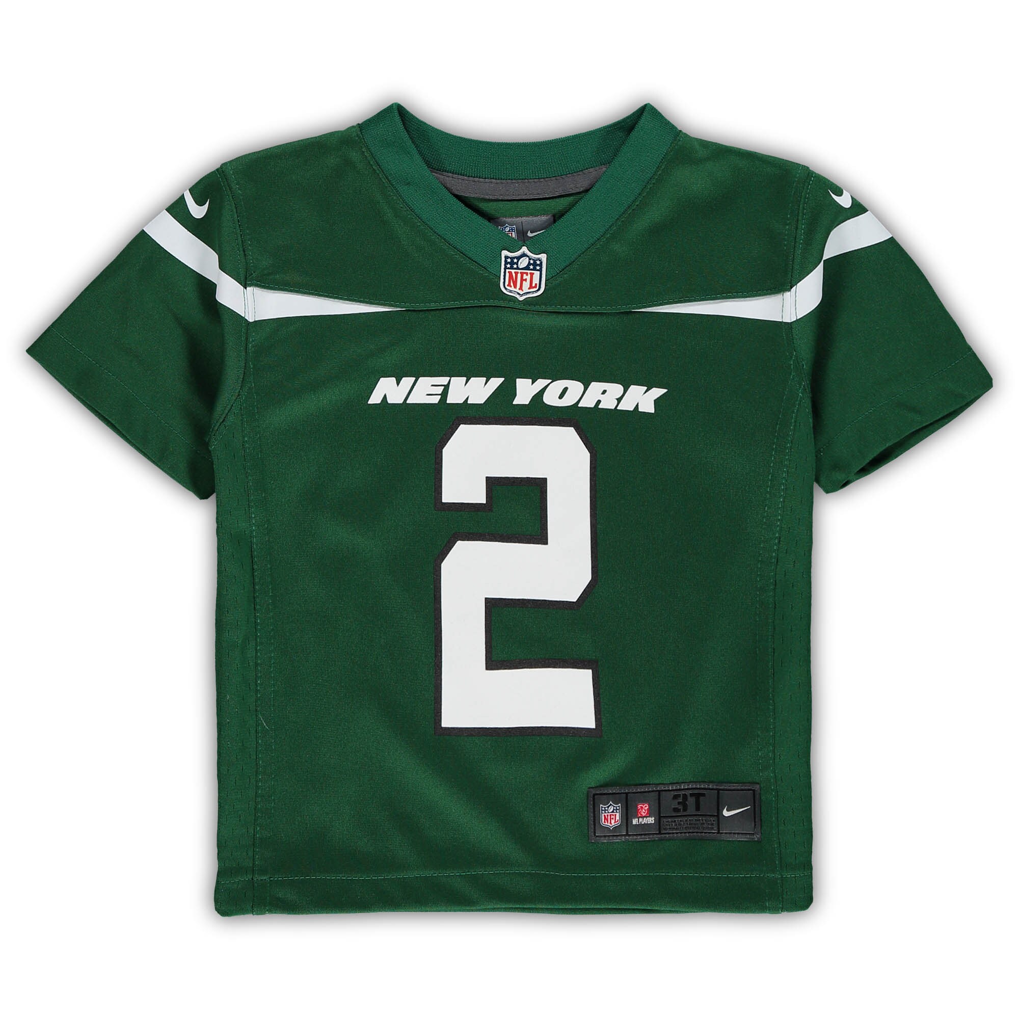 Zach Wilson New York JetsToddler Game Jersey - Green