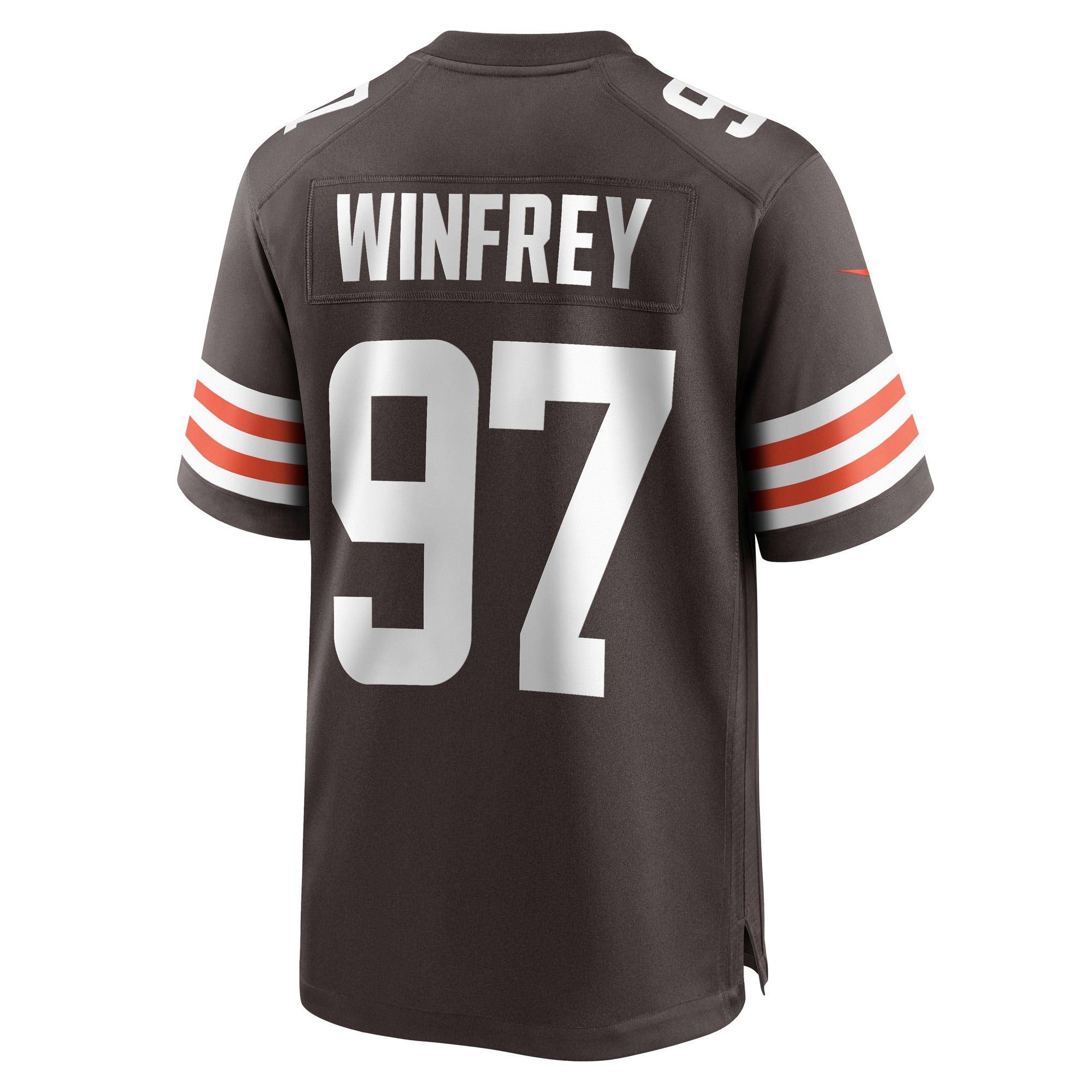 Perrion Winfrey Cleveland BrownsGame Player Jersey - Brown