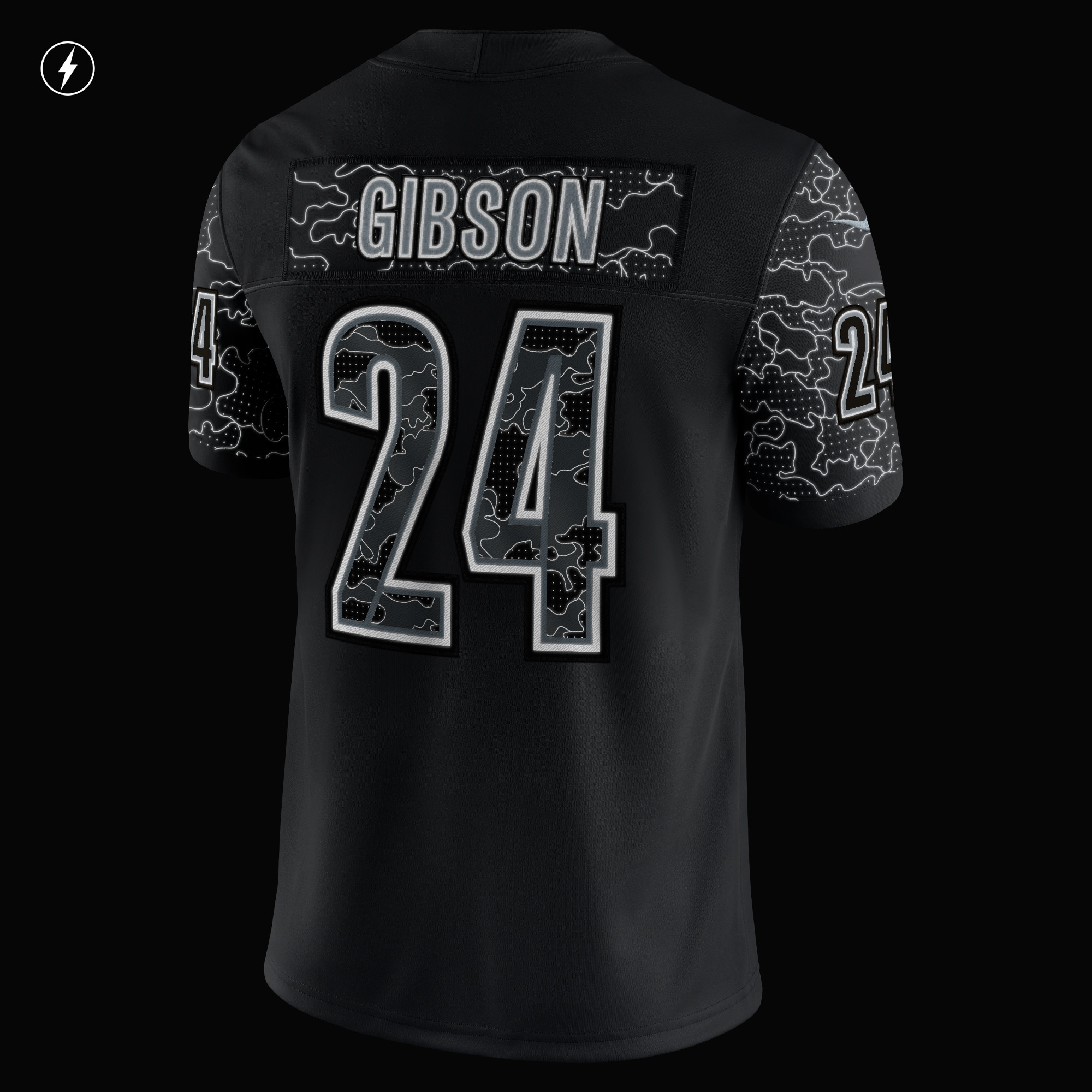 Antonio Gibson Washington CommandersRFLCTV Limited Jersey - Black