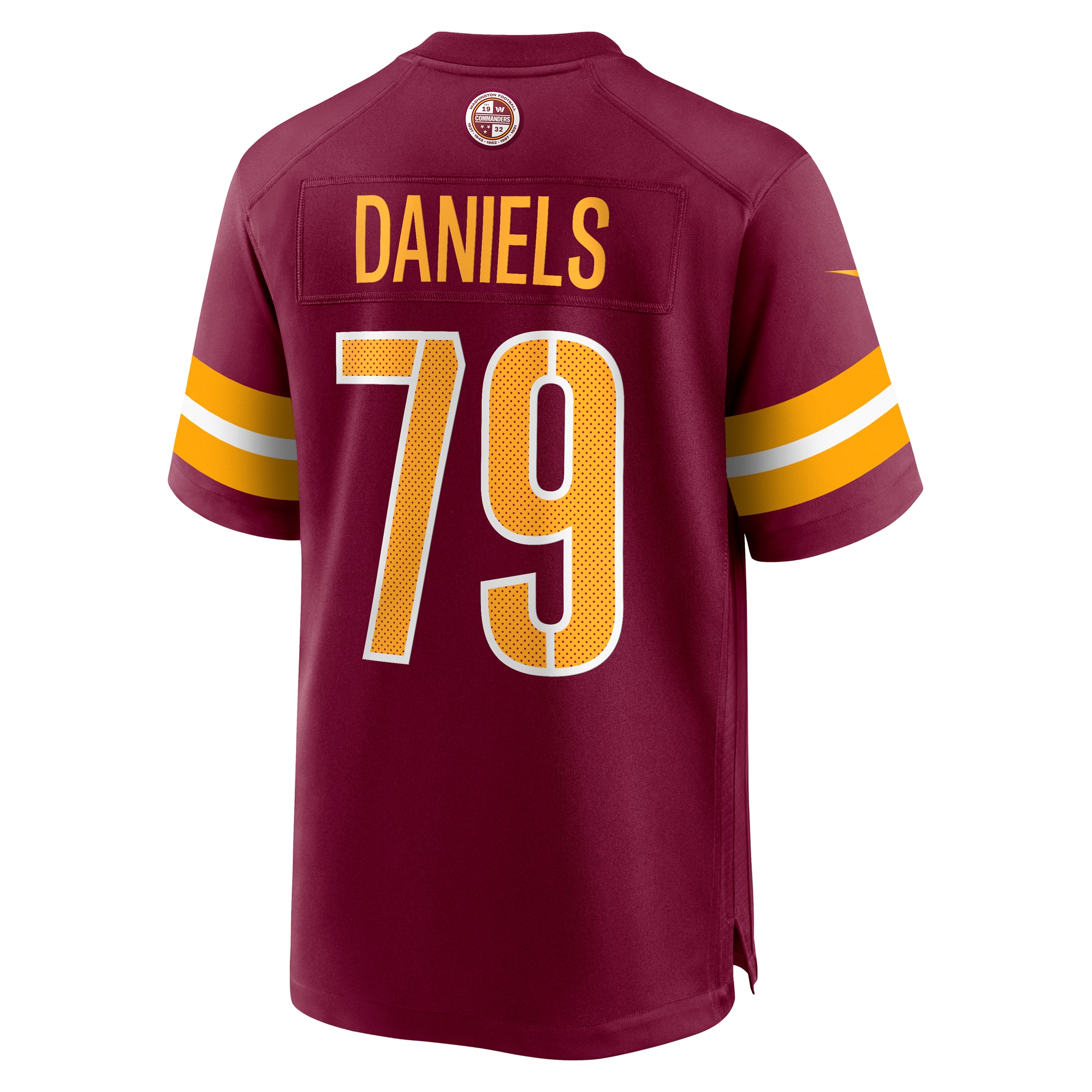 Braeden Daniels Washington CommandersTeam Game Jersey - Burgundy