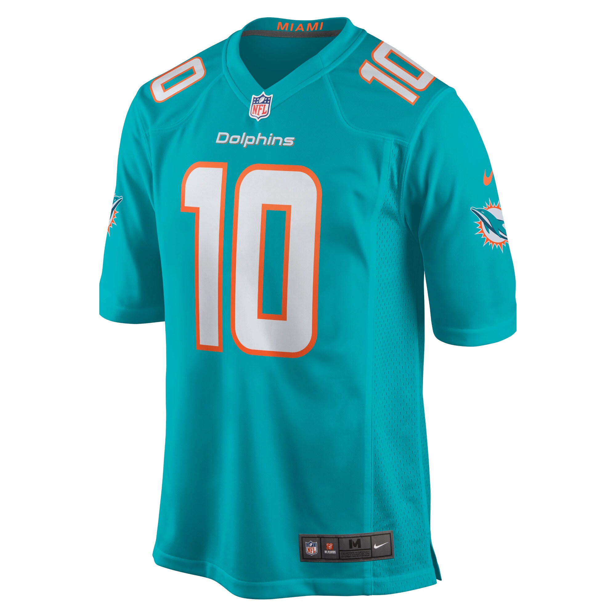 Tyreek Hill Miami DolphinsGame Jersey - Aqua