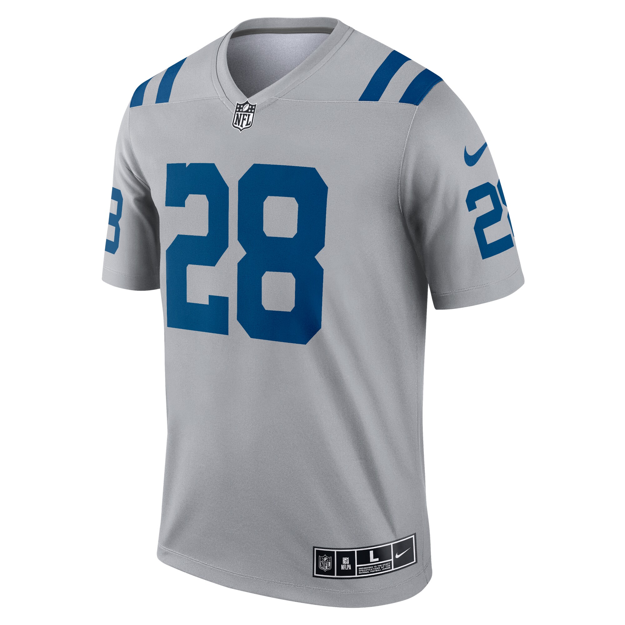 Jonathan Taylor Indianapolis ColtsInverted Legend Jersey - Gray