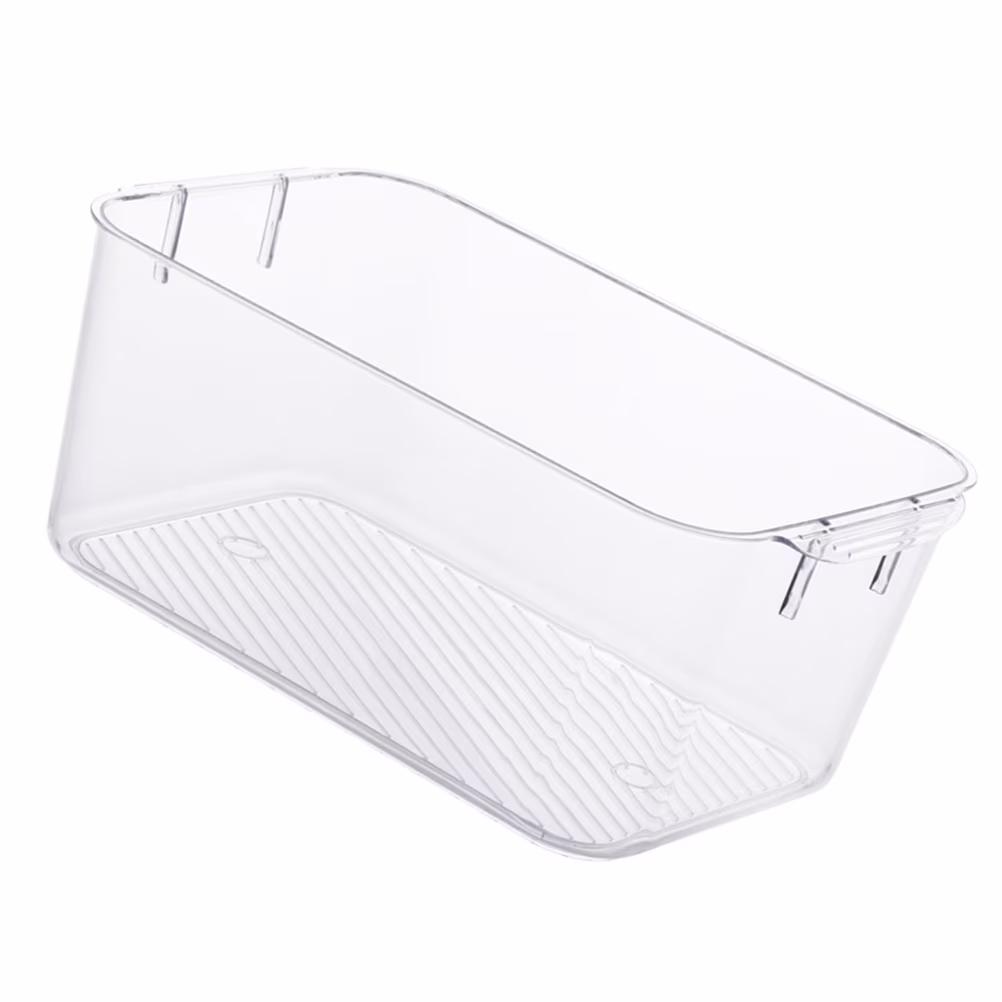 Clear Organizer Drawers Storage Bins Cosmetic Box Sundries Container